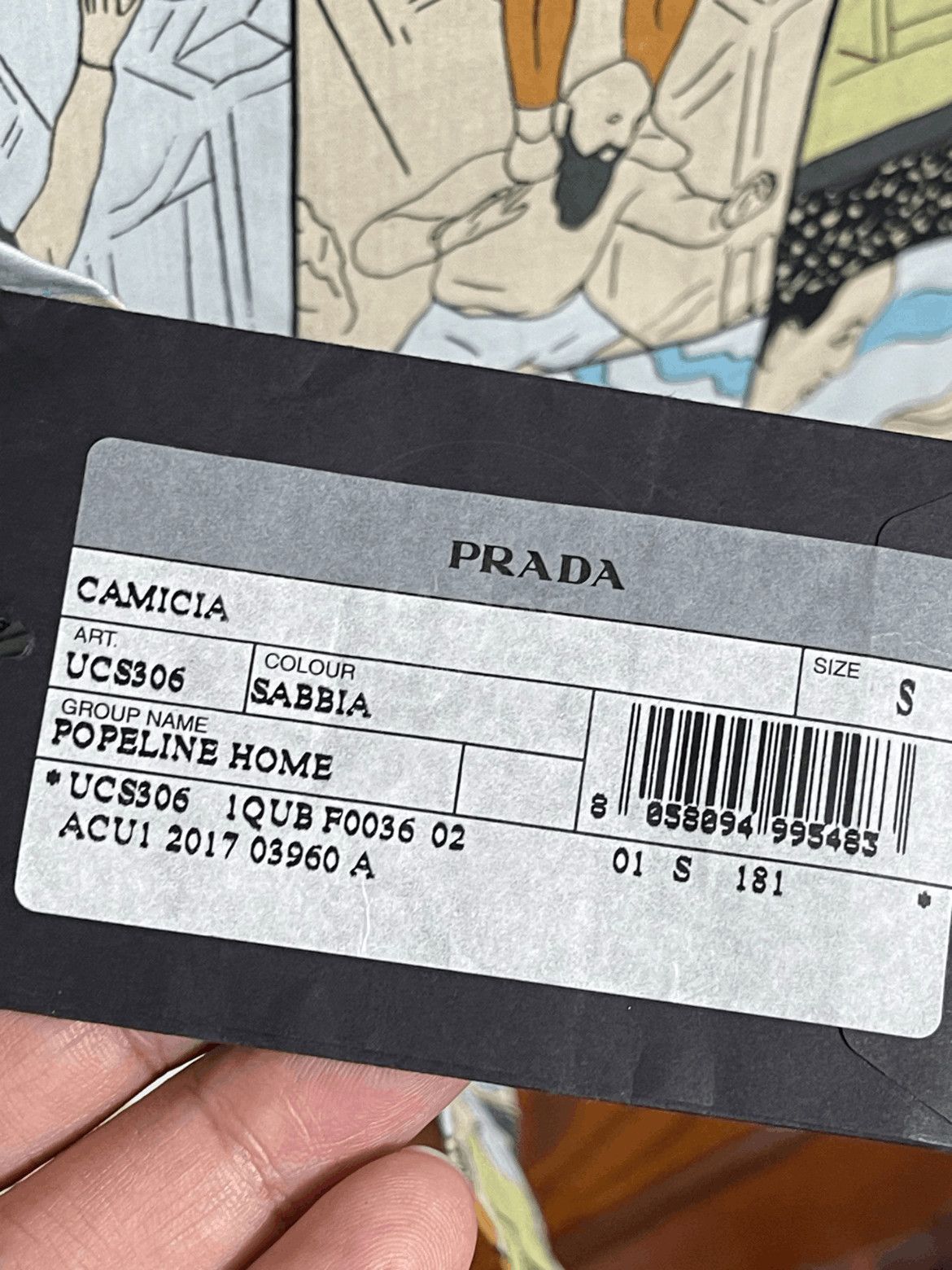 Prada Prada Manga Picture Shirt Size US S / EU 44-46 / 1 - 6 Thumbnail