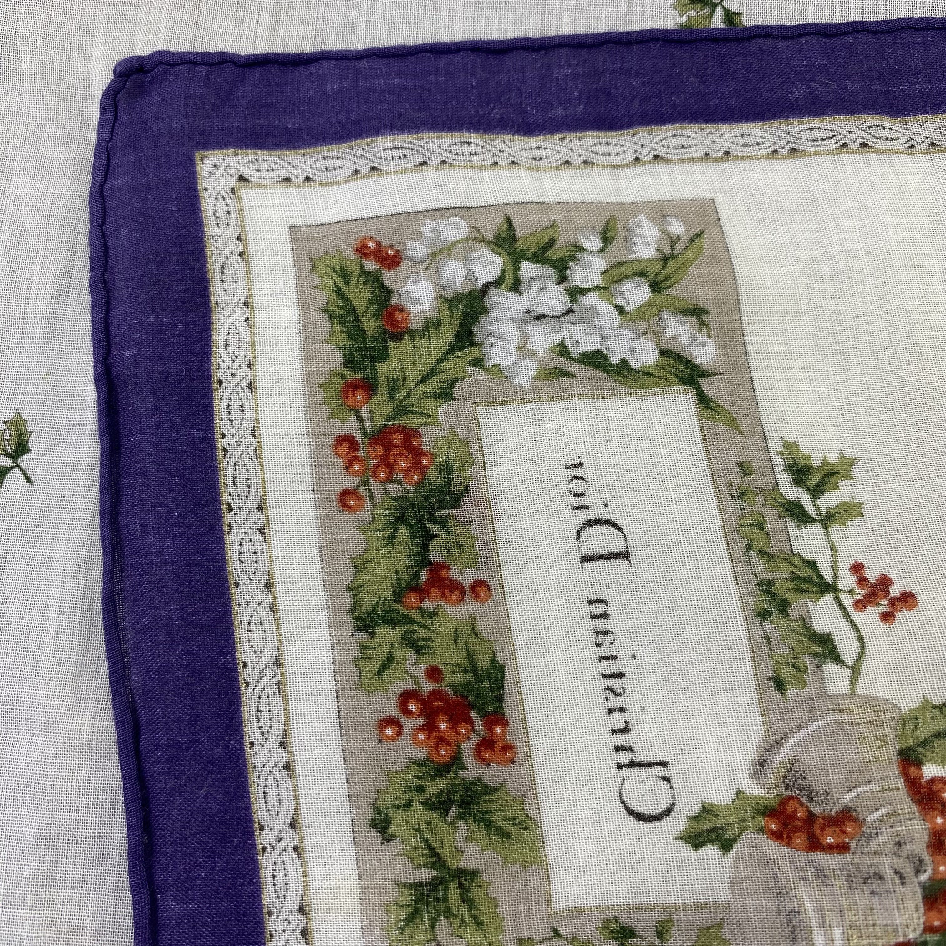 Designer Christian Dior Handkerchief Neckerchief Bandana-B1566 Size ONE SIZE - 6 Thumbnail