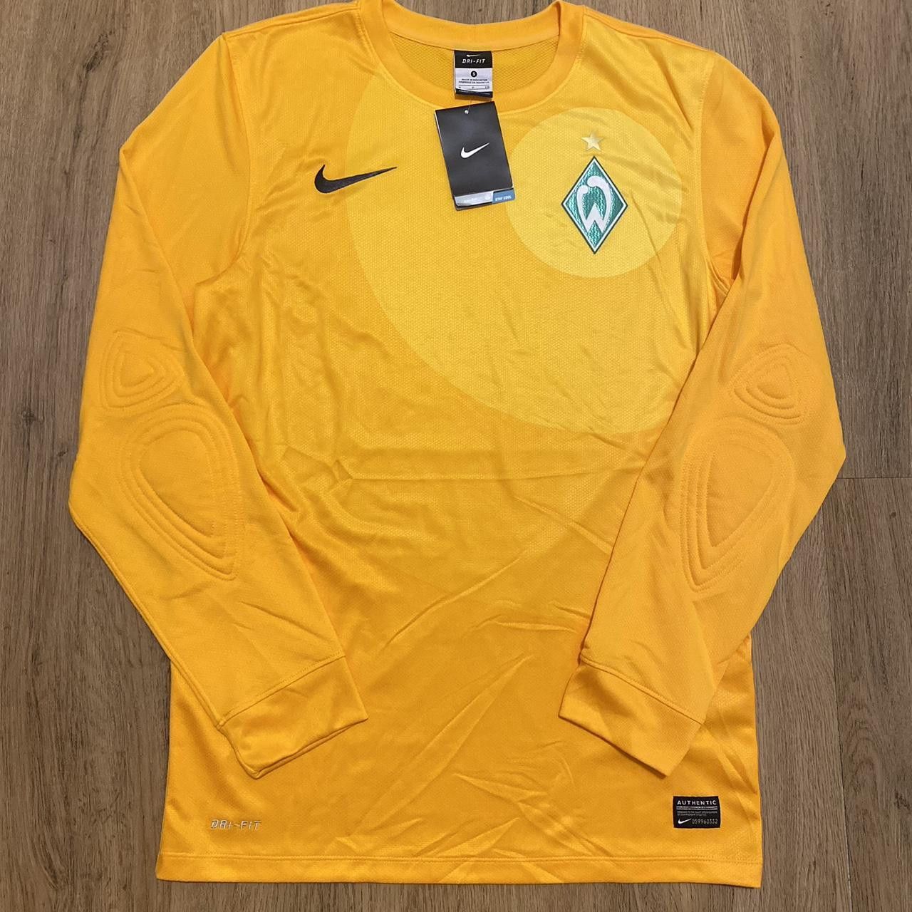 Nike 2012-13 Werder Brema Goalkeeper Football Shirt Bundesliga Size US S / EU 44-46 / 1 - 1 Thumbnail