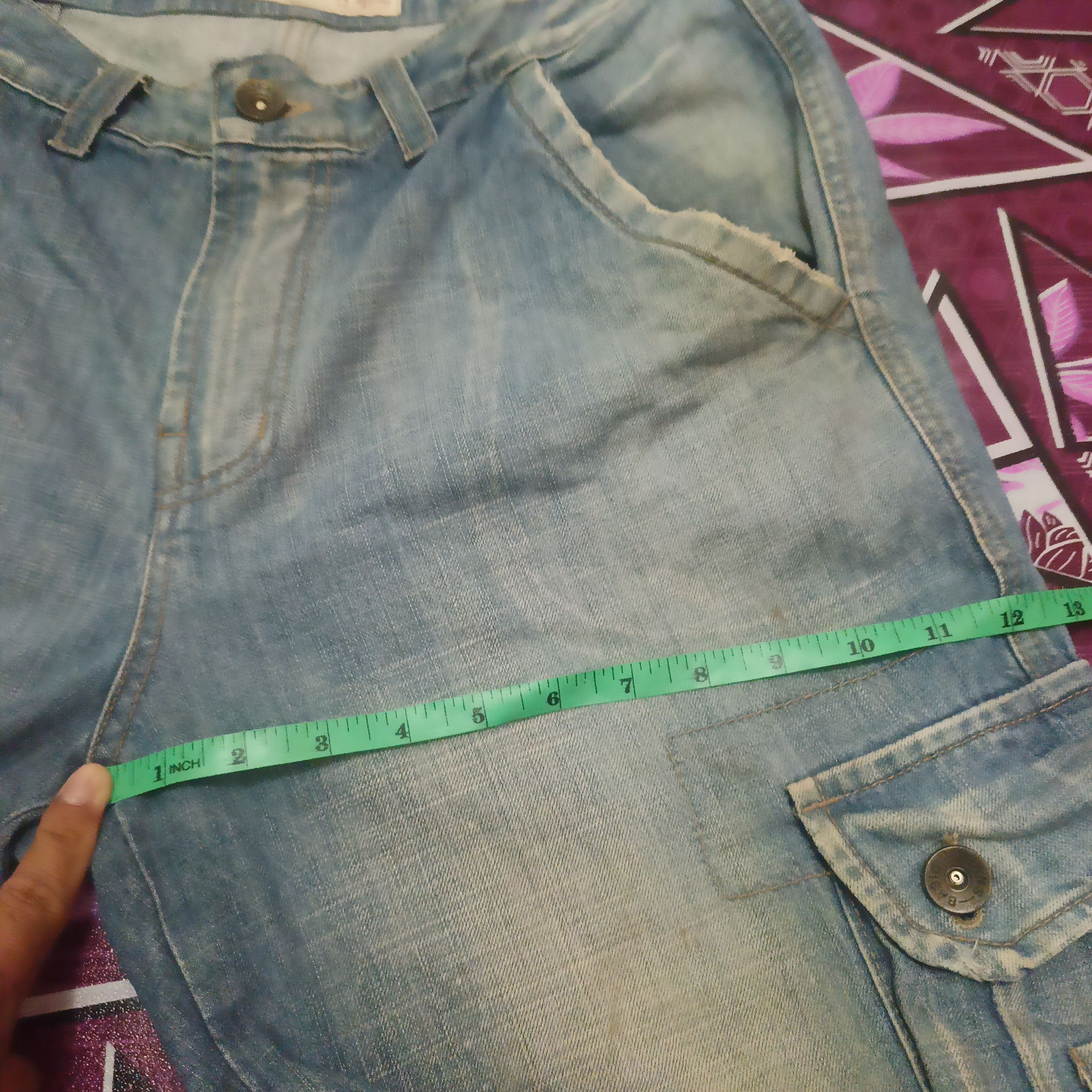 Who Decides War Vintage S.NIK Jeans 8 pocket distressed baggy jeans Size US 34 / EU 50 - 17 Thumbnail