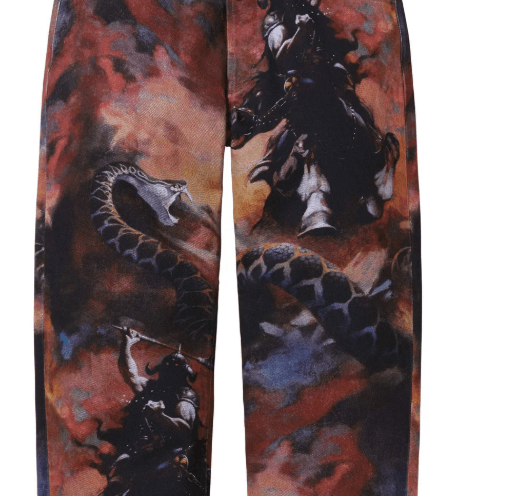 Supreme Supreme Frank Frazetta Loose Fit Jean Size 32 Size US 32 / EU 48 - 3 Thumbnail