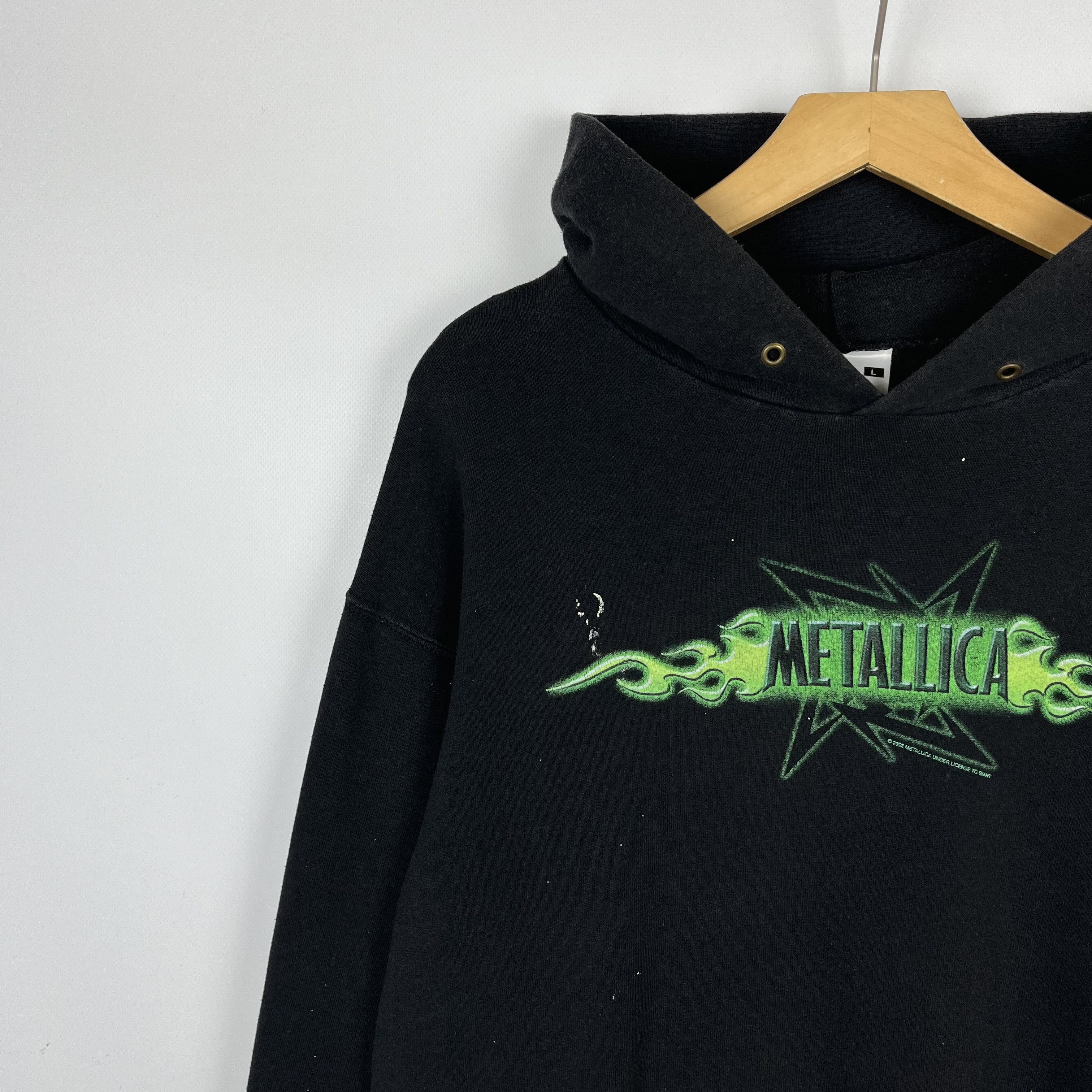 Band Tees Vintage Metallica Blade Logo Rare Rock Band Hoodie 2002 Size US L / EU 52-54 / 3 - 5 Thumbnail