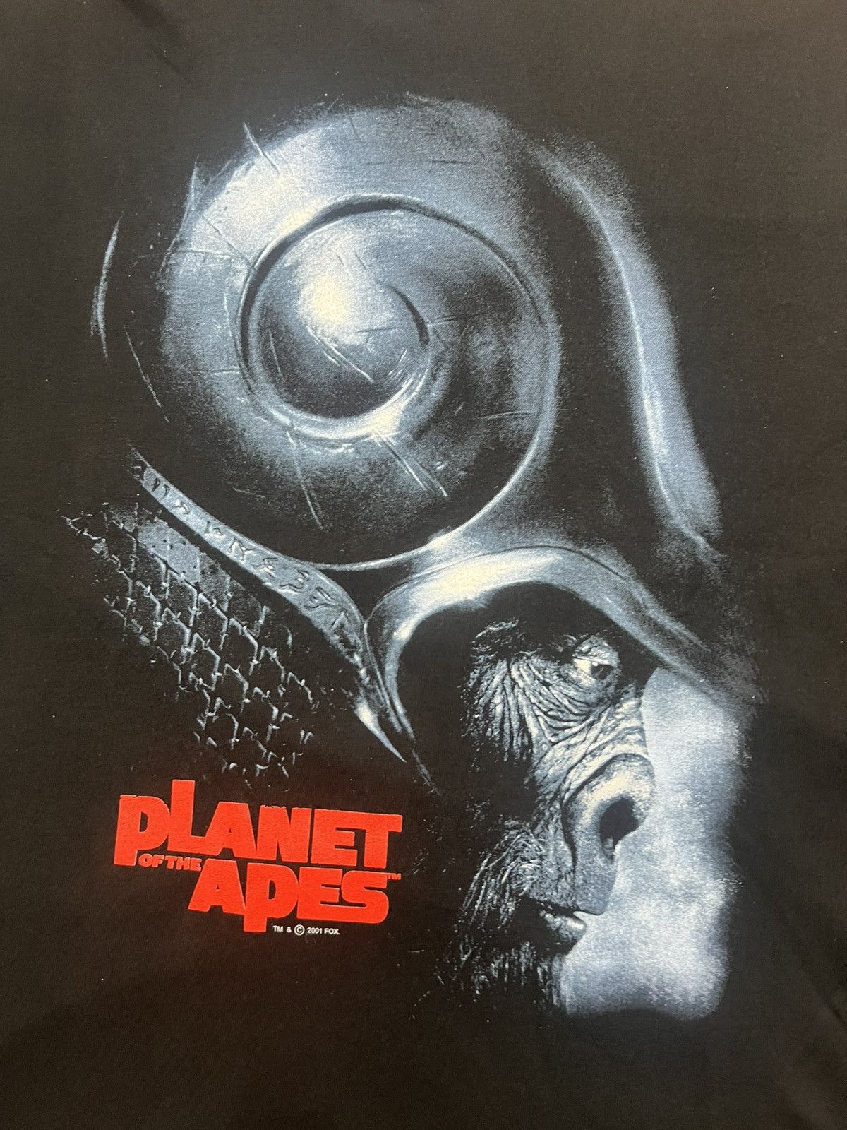 Jerzees Planet Of The Apes 2001 jumbo print euro variant movie tee Size US M / EU 48-50 / 2 - 4 Thumbnail