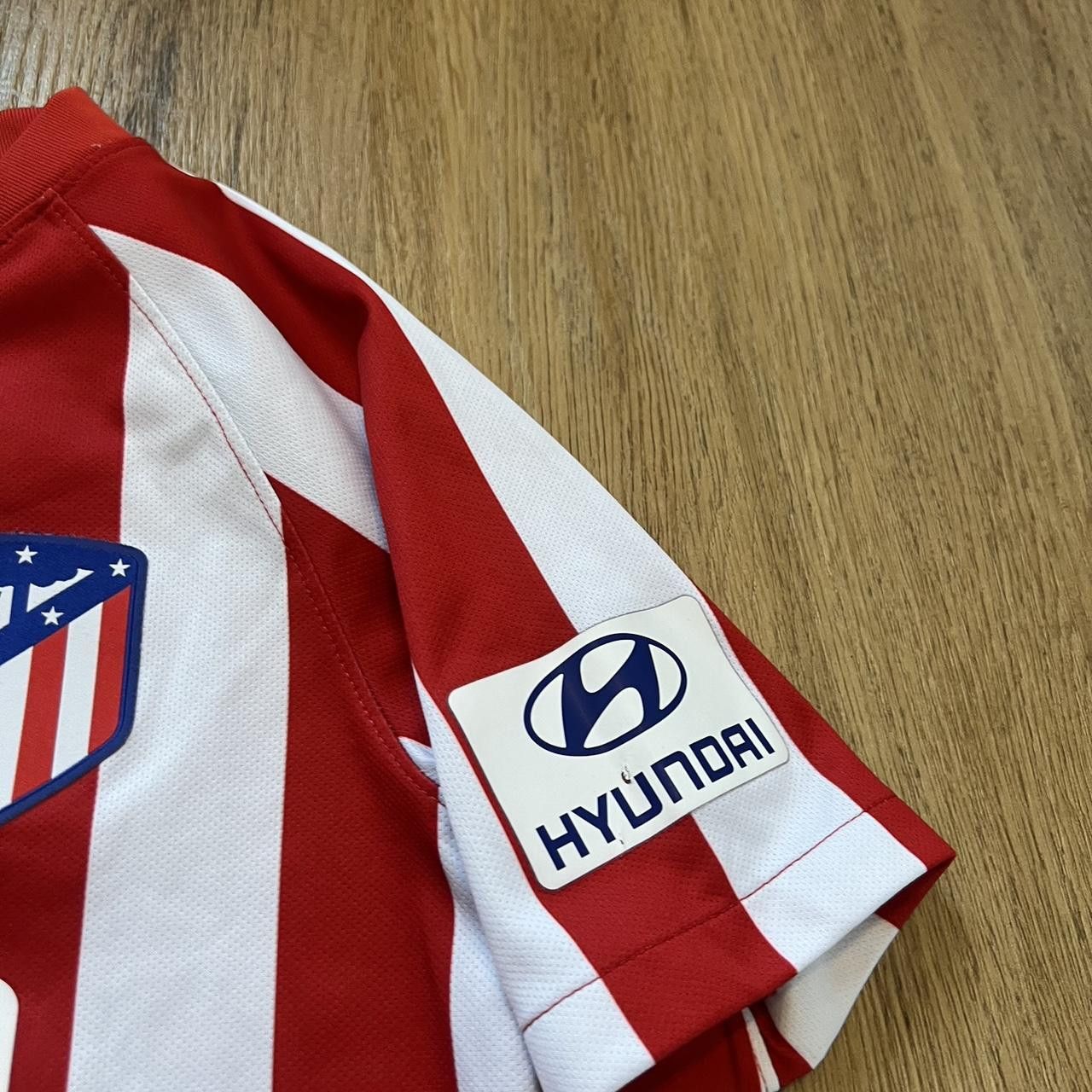 Nike Atletico Madrid 2019/20 home shirt nike La Liga Size US XXS / EU 40 - 4 Thumbnail