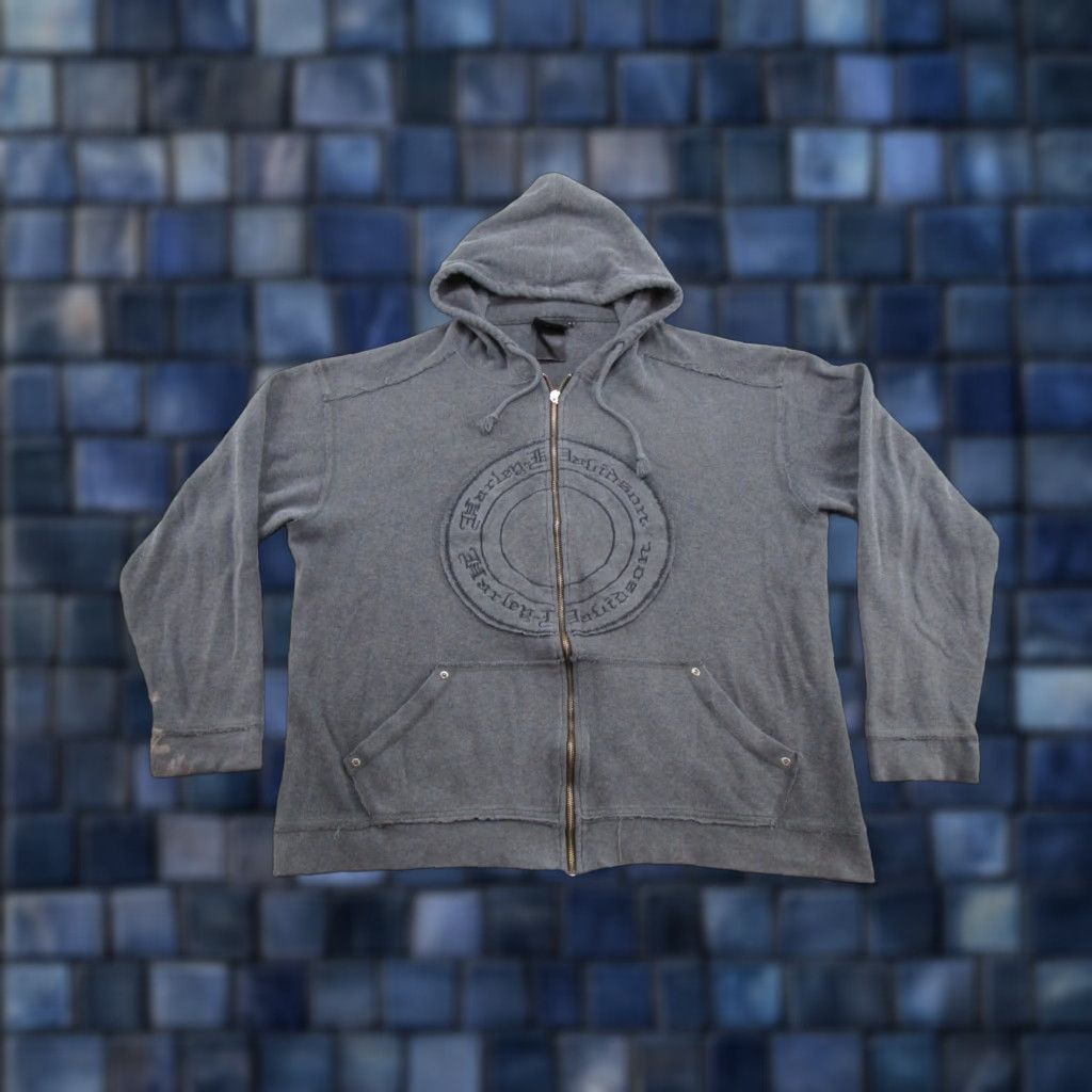 Harley Davidson Harley-Davidson Womens Gray Full Zip Hoodie Sweatshirt L Biker Logo Outdoor Activewear Winter Fall Size L / US 10 / IT 46 - 1 Thumbnail