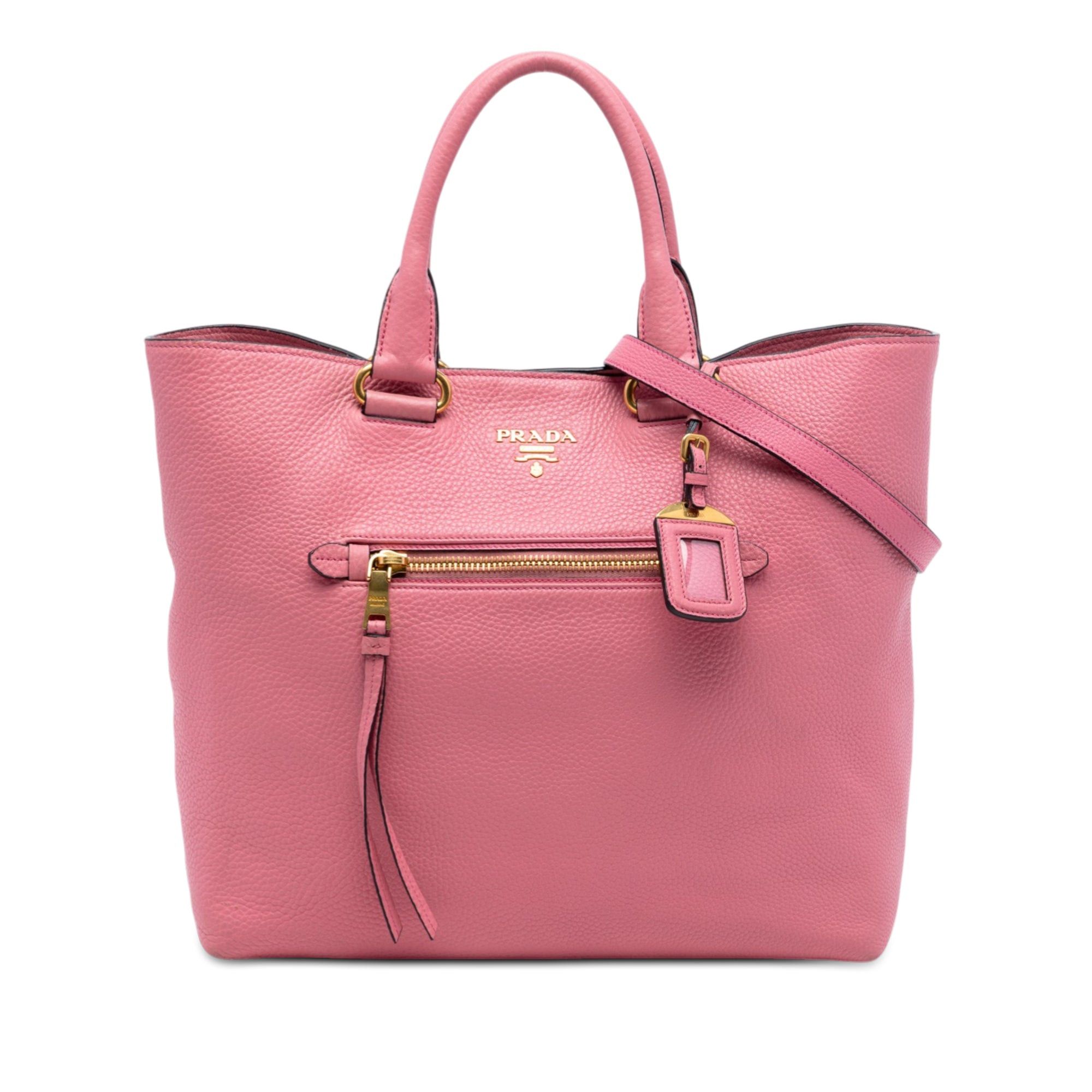 Prada Vitello Daino Open Convertible Tote Size ONE SIZE - 1 Thumbnail