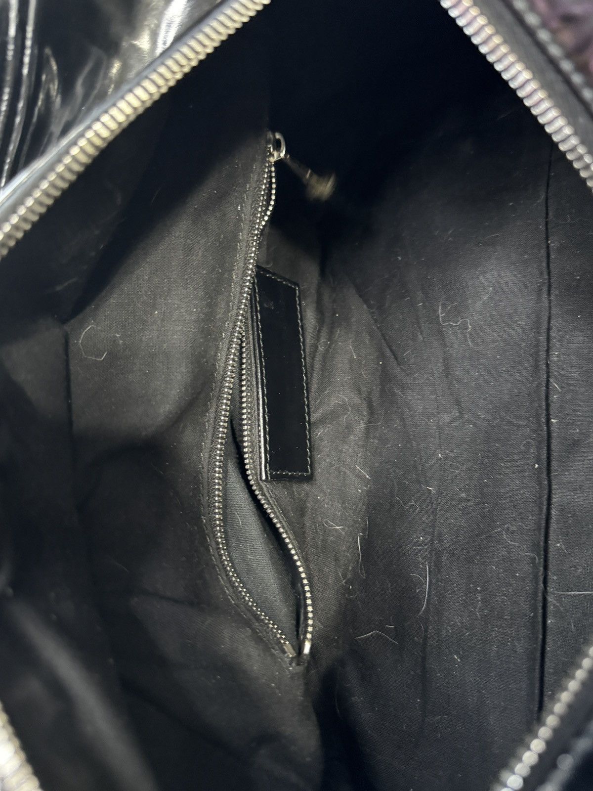 Balenciaga Real Balenciaga black patent leather bowling bag Size ONE SIZE - 11 Thumbnail