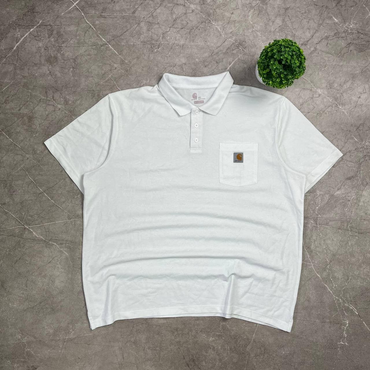 Carhartt Carhartt Multi-Pocket Polo T-Shirt Original Fit Size 2XL Size US XXL / EU 58 / 5 - 1 Thumbnail