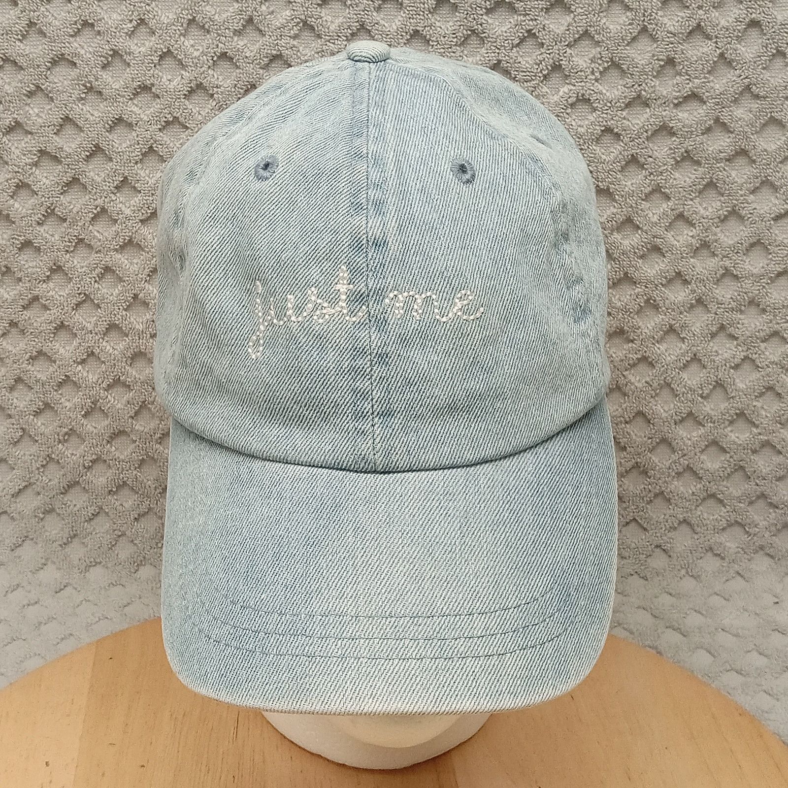 & Other Stories Women's Just Me Denim Cap Hat Blue Chambray Adjustable Size ONE SIZE - 1 Thumbnail