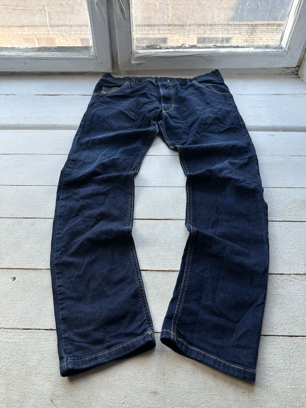Diesel 🚨 RARE DIESEL MEN DENIM JEANS AVANT GARDE IFSIXWASNINE Y2K Size US 34 / EU 50 - 1 Thumbnail