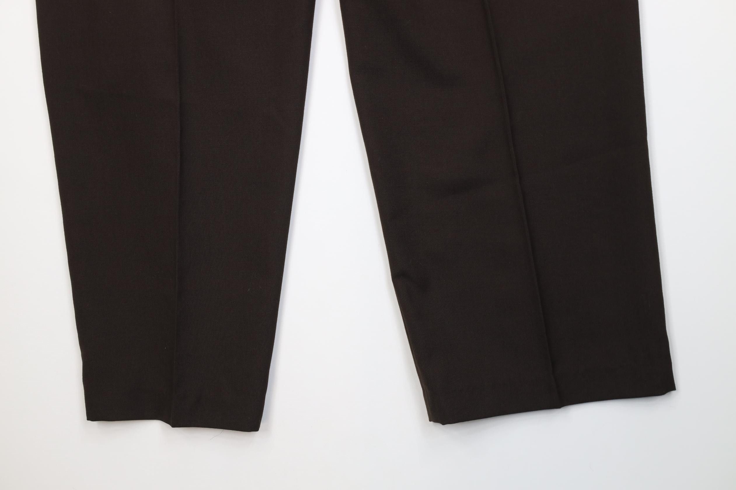 Vintage Vintage 90s Streetwear Knit Wide Leg Chino Pants Brown Size US 42 / EU 58 - 15 Thumbnail