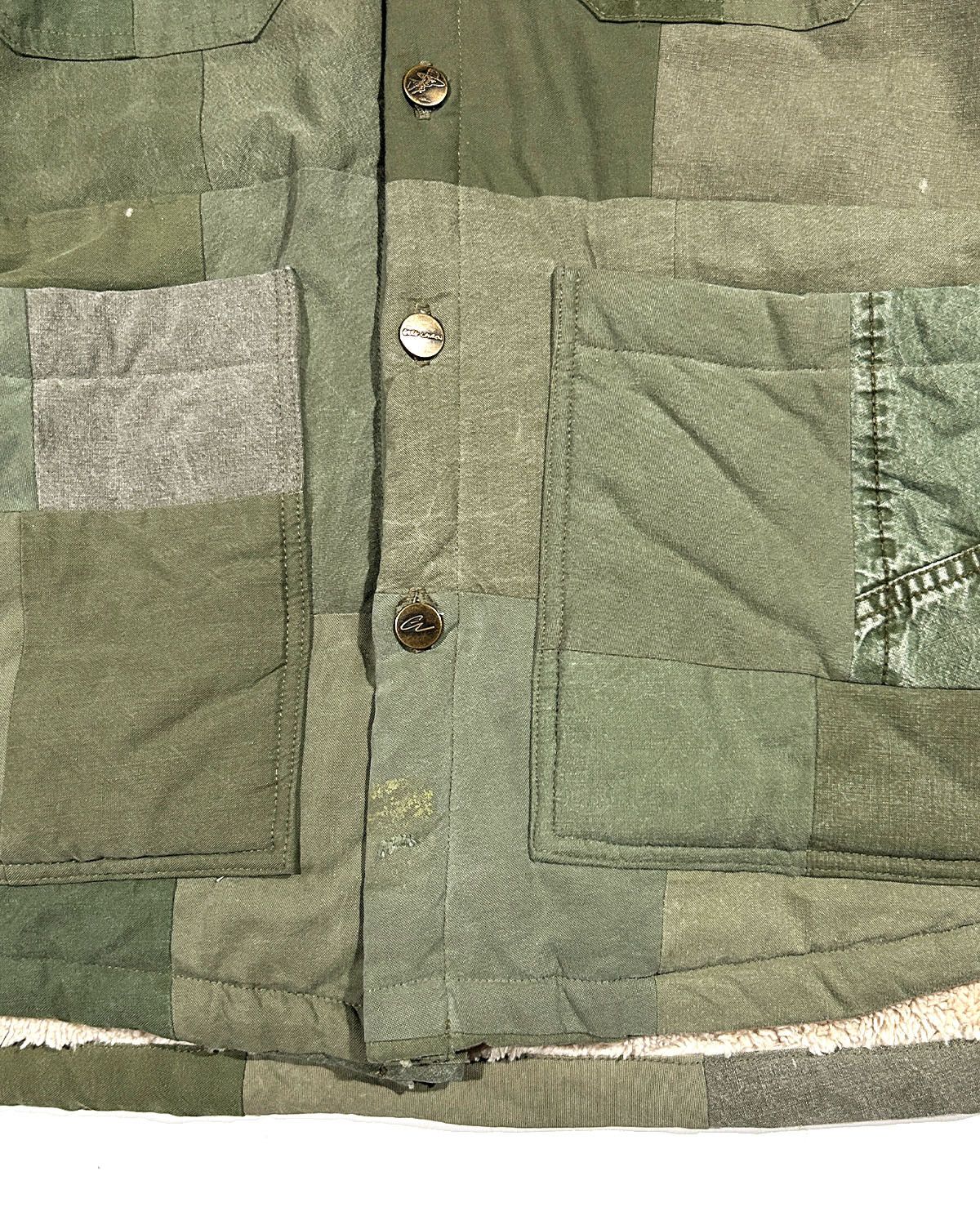 Greg Lauren GREG LAUREN ARMY SCRAPWORK SHERPA LINED JACKET Size US M / EU 48-50 / 2 - 3 Thumbnail