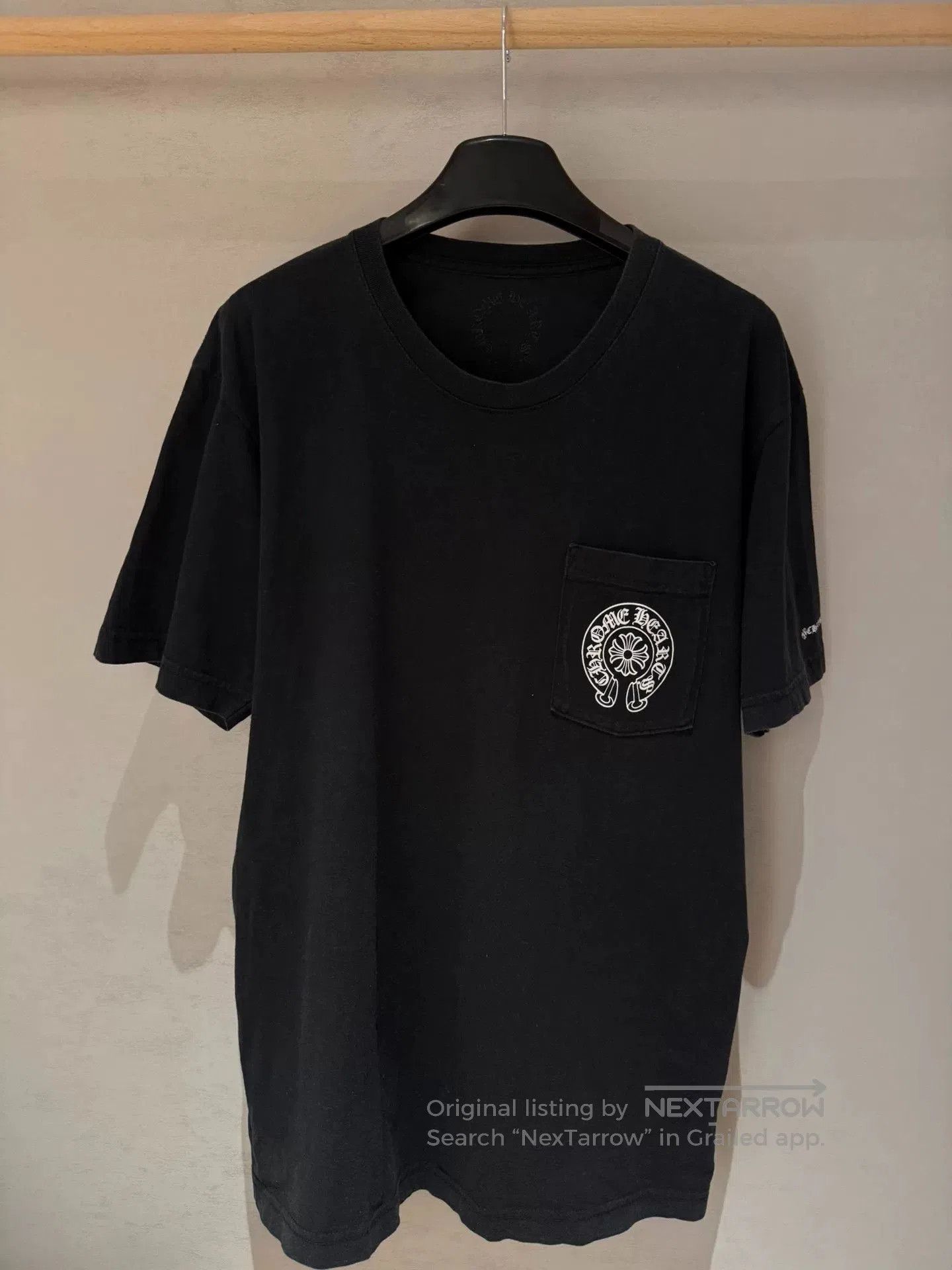 Chrome Hearts Chrome Hearts Black Crewneck Short Sleeve Tee. Size US L / EU 52-54 / 3 - 2 Thumbnail