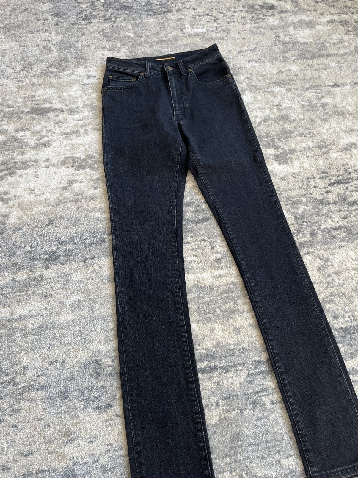 Saint Laurent Paris saint laurent stone washed sample denim Size US 27 - 3 Thumbnail