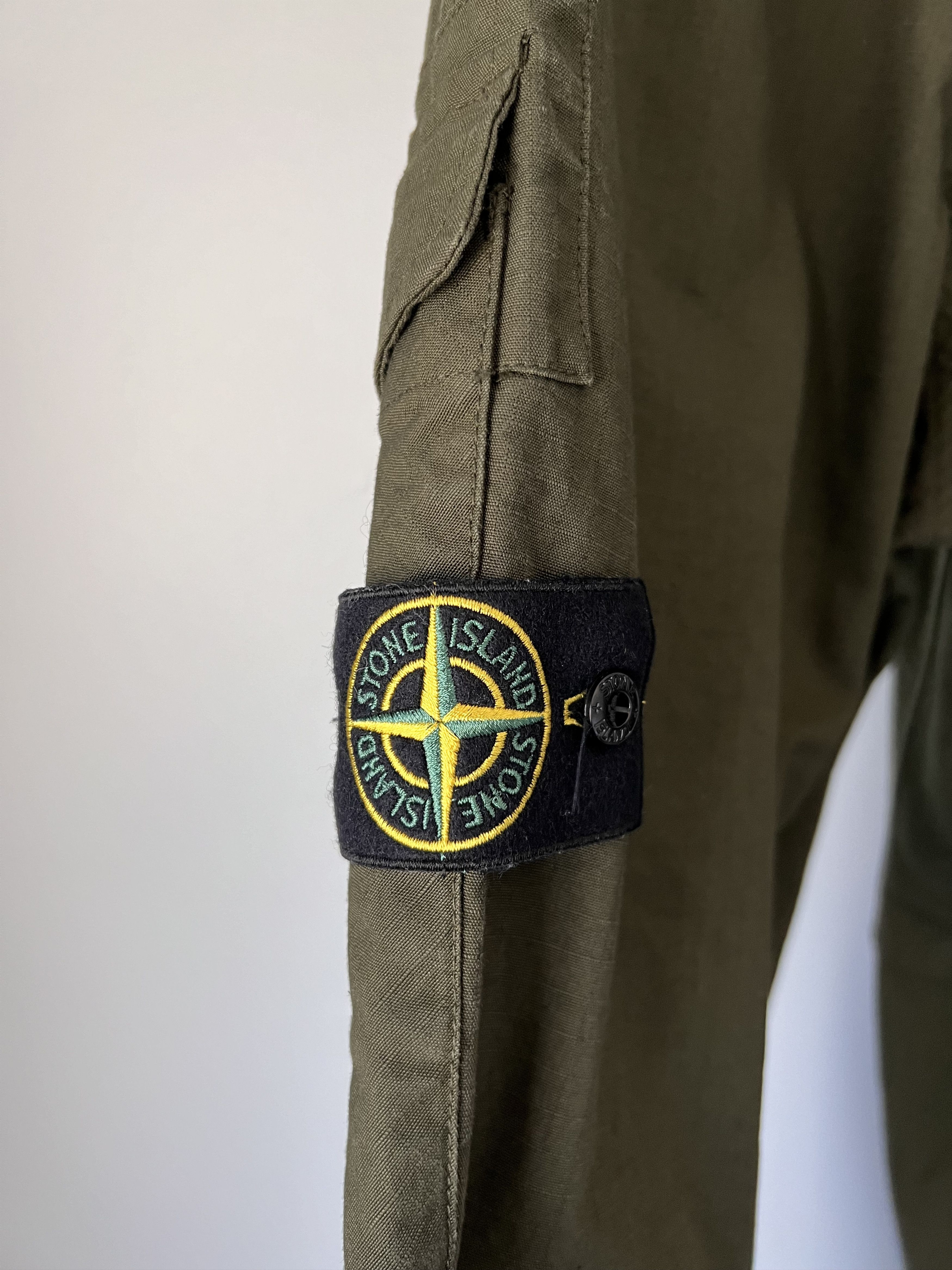 Stone Island Stone Island Loose Cargo Pants in Olive Green 791531412 Size US 30 / EU 46 - 6 Thumbnail