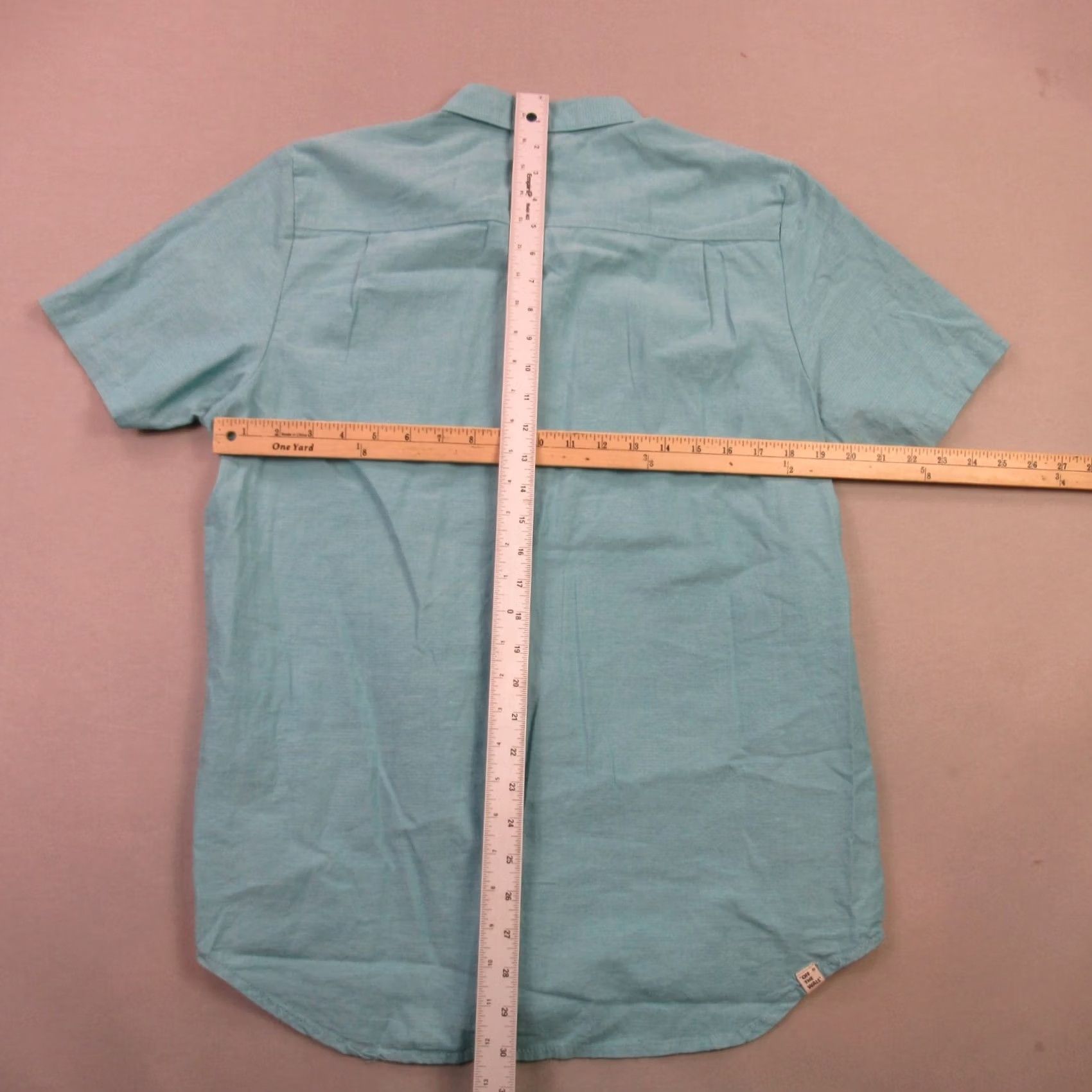 Vans Vans Shirt Mens Small Short Sleeve Button Up Pocket Outdoors Green Size US S / EU 44-46 / 1 - 6 Thumbnail