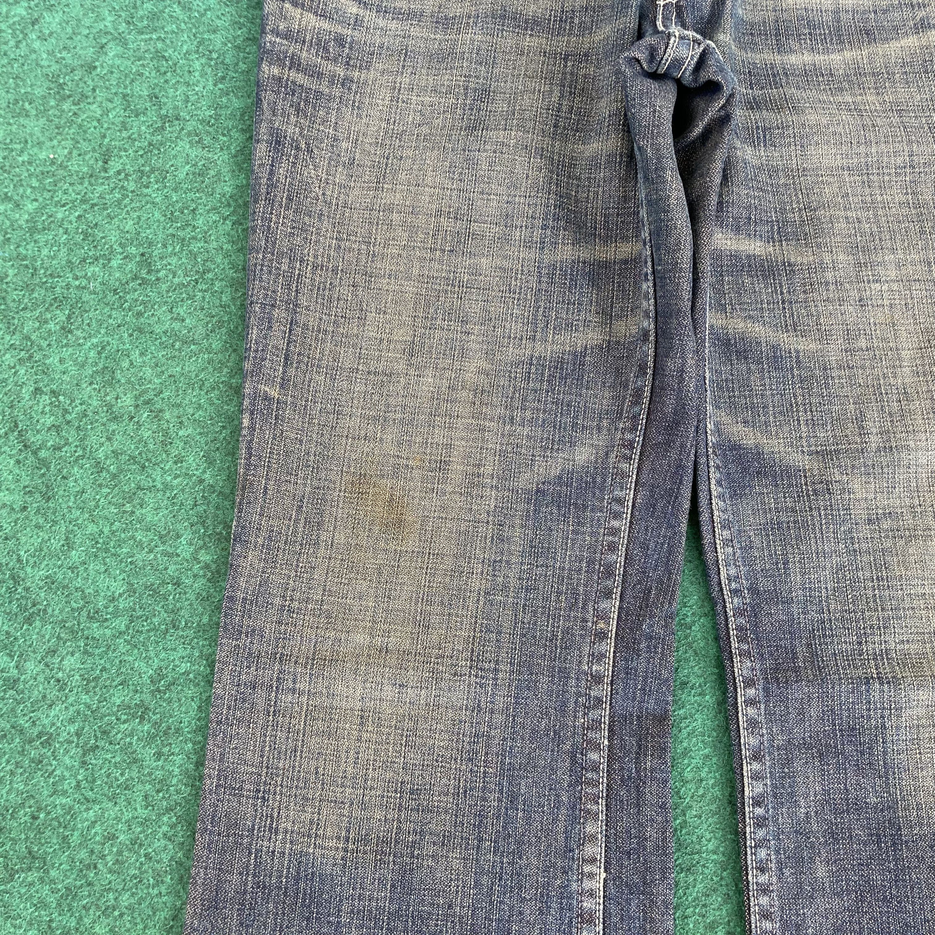 Levi's 29x33.5 Vtg Levis 517 Denim Flared Bootcut Sz 29 Faded Jeans Size US 29 - 10 Thumbnail