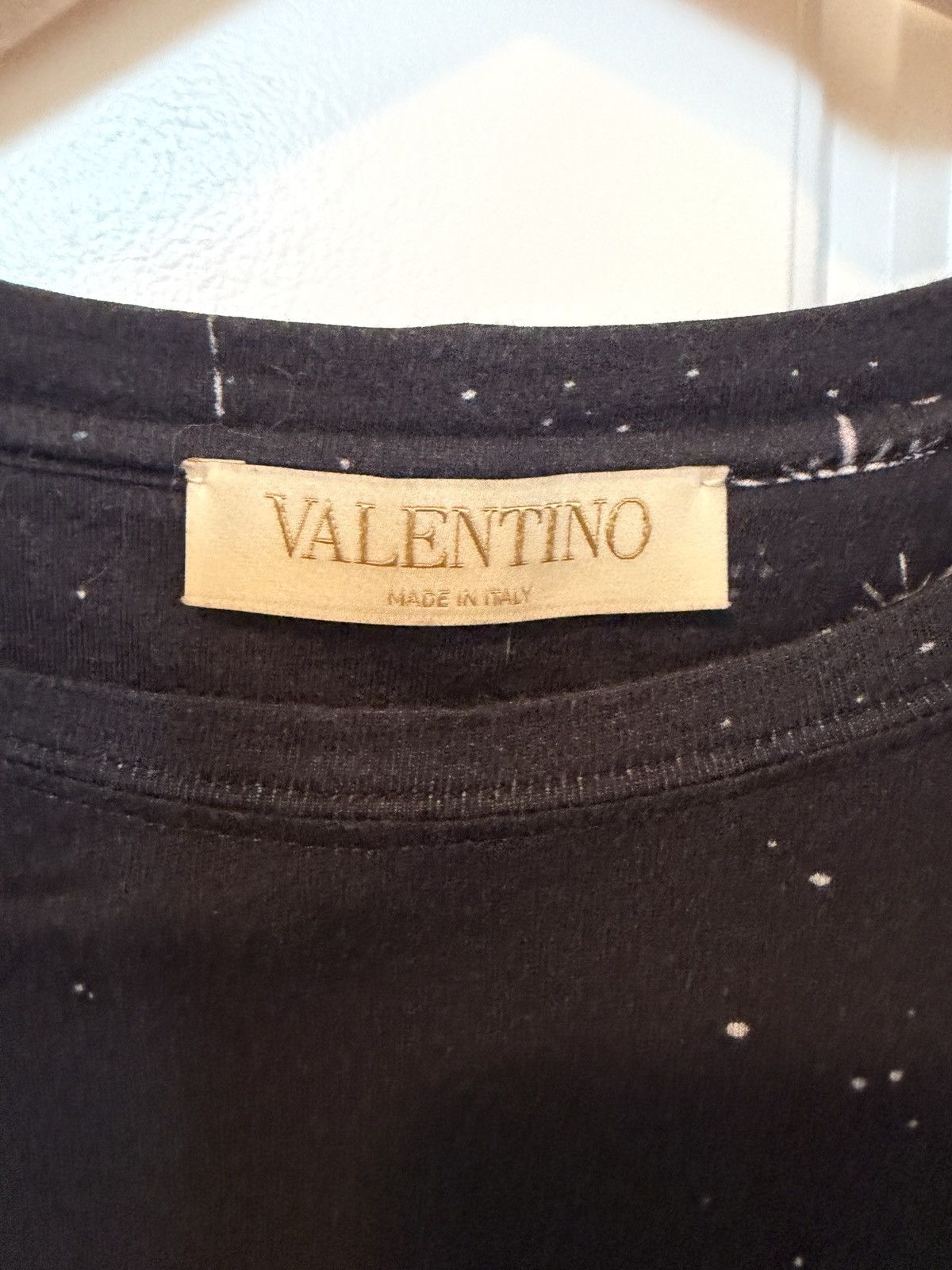 Valentino Valentino Galaxy Space Print T-Shirt Black Size L Size US L / EU 52-54 / 3 - 4 Thumbnail