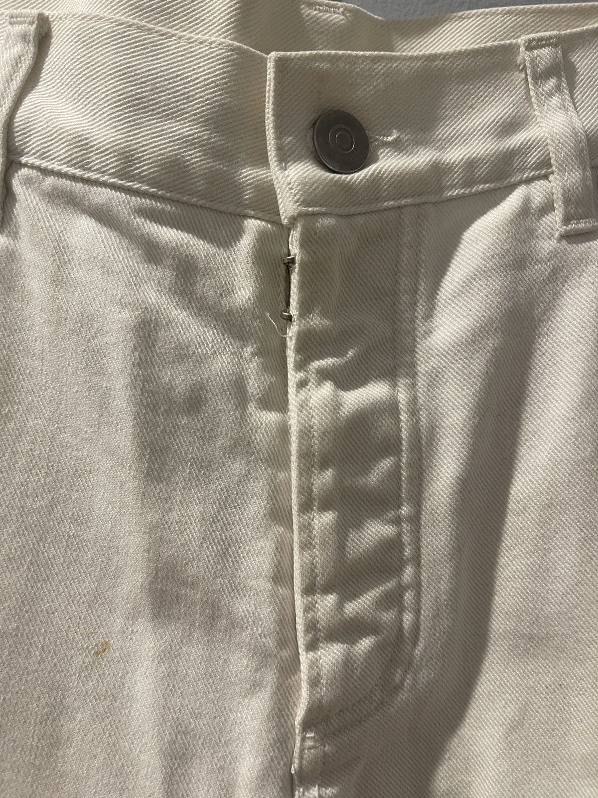 Maison Margiela Maison Margiela White jeans Size US 33 - 10 Thumbnail