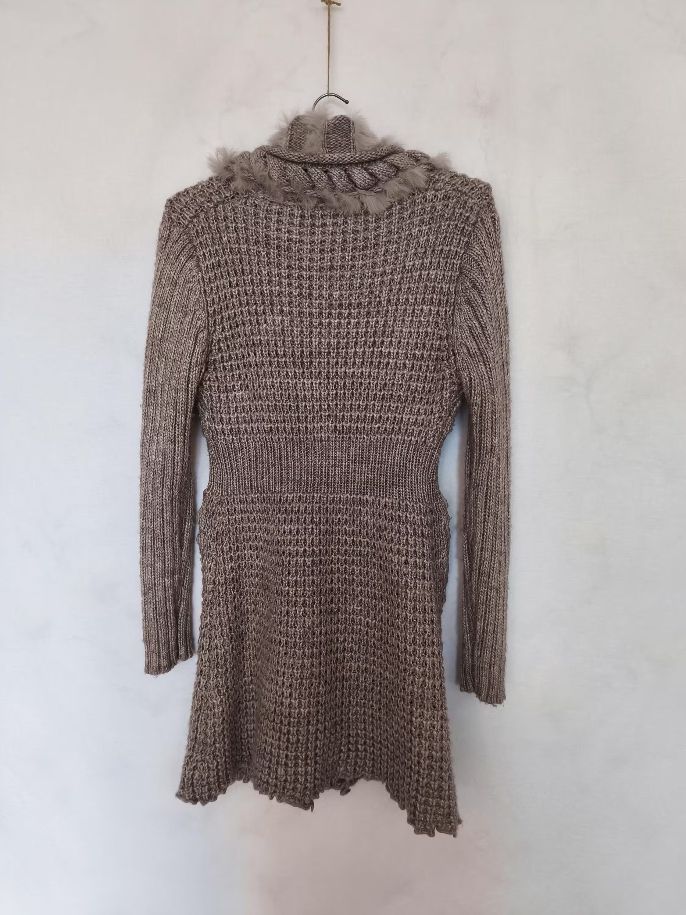 Other Vintage Shawl Collar Long Sleeves Cardigan brown wool blend Size S / US 4 / IT 40 - 7 Thumbnail