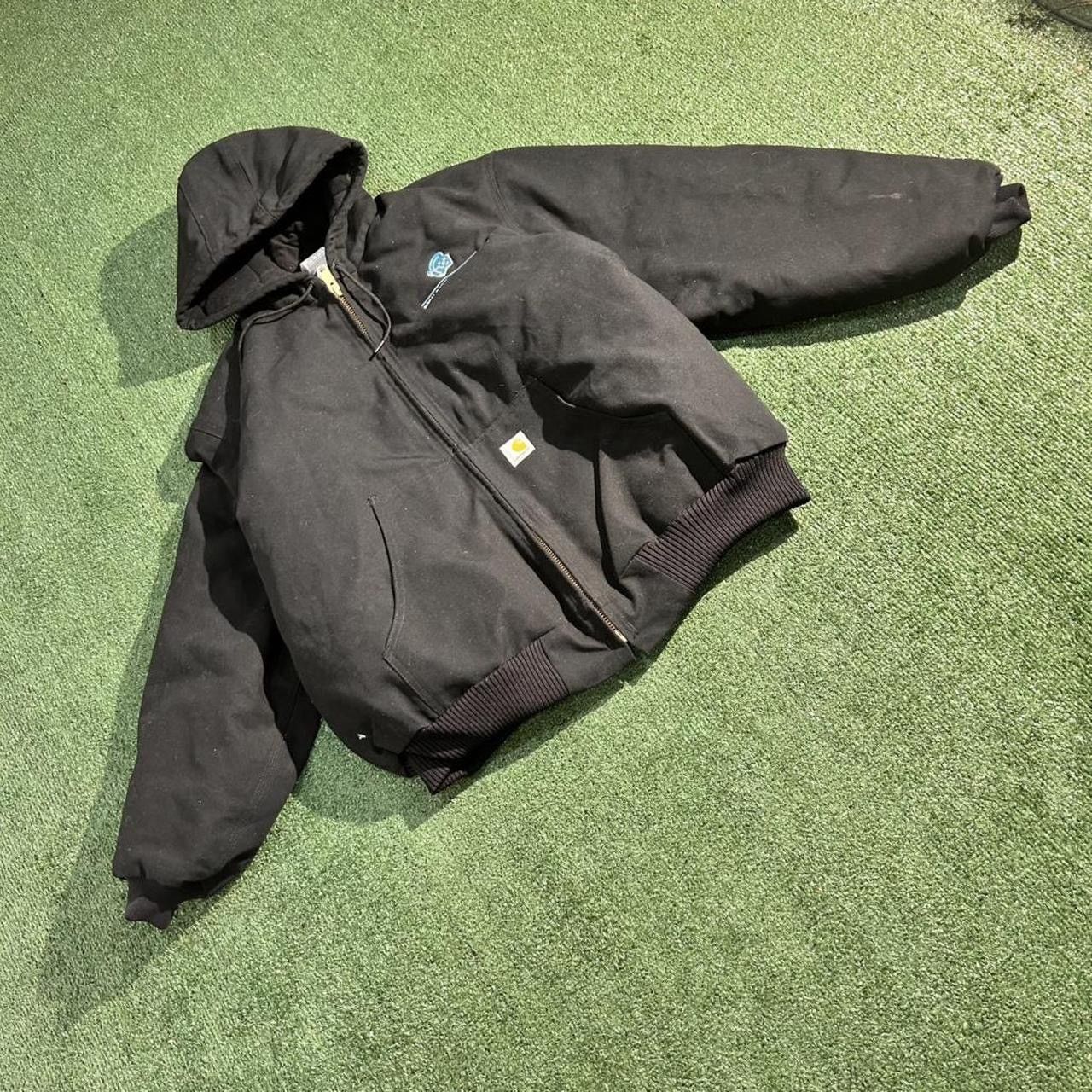 Carhartt Carhartt black jacket with embroidered logo Size XL 2011 Size US XL / EU 56 / 4 - 2 Thumbnail