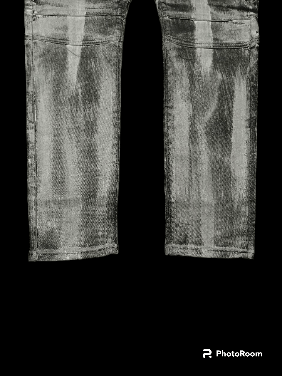 If Six Was Nine SICK SPLATTED BIKER JEANS DENIM PANTS Size US 33 - 5 Thumbnail