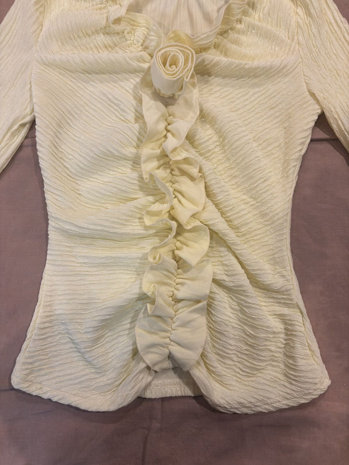 Other Lace blouse.wt-31 Size M / US 6-8 / IT 42-44 - 5 Thumbnail