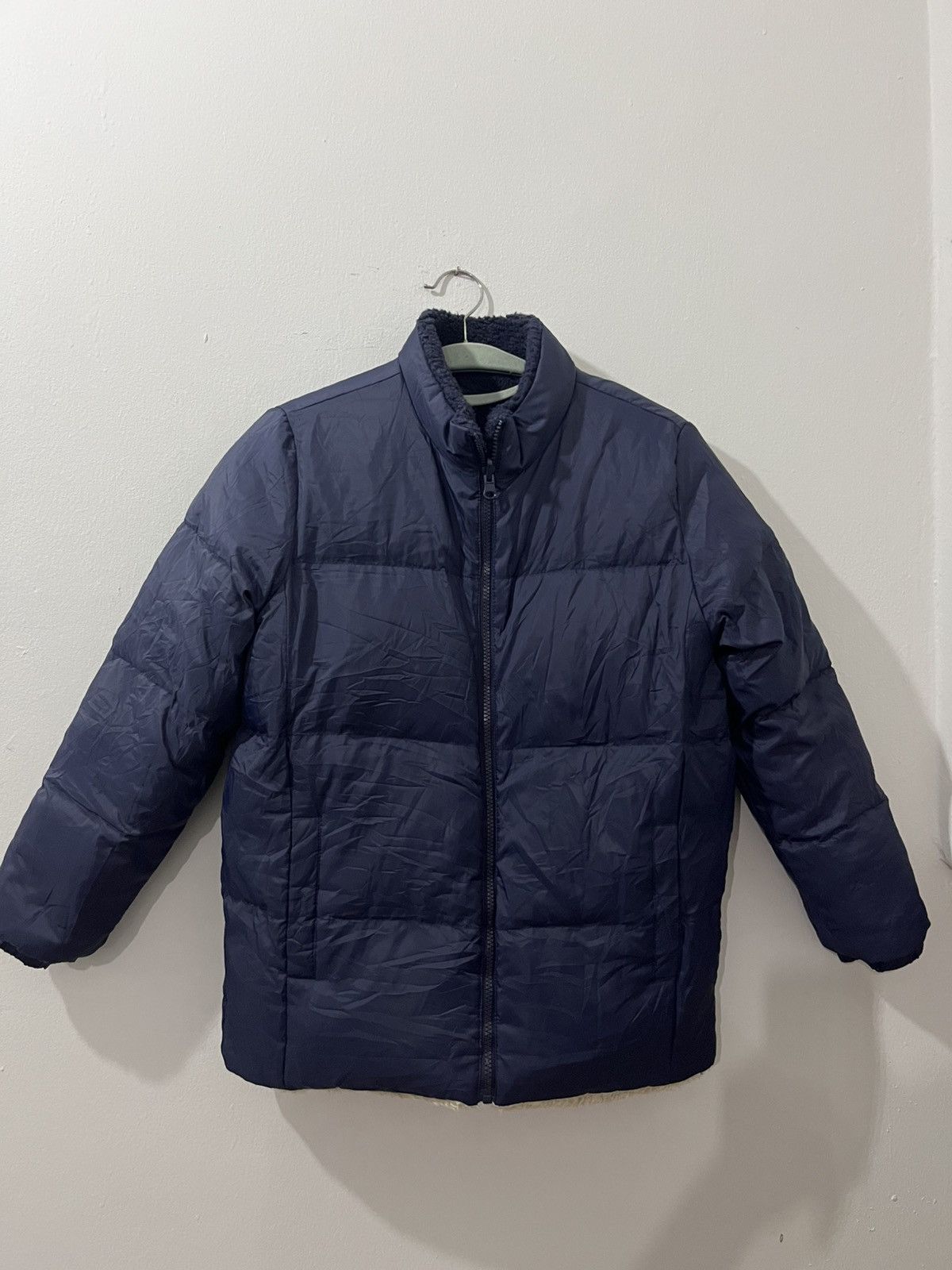 Guess 💥GUESS BIG LOGO REVERSIBLE PUFFER DOWN JACKETS DEEP PILE Size US S / EU 44-46 / 1 - 9 Thumbnail