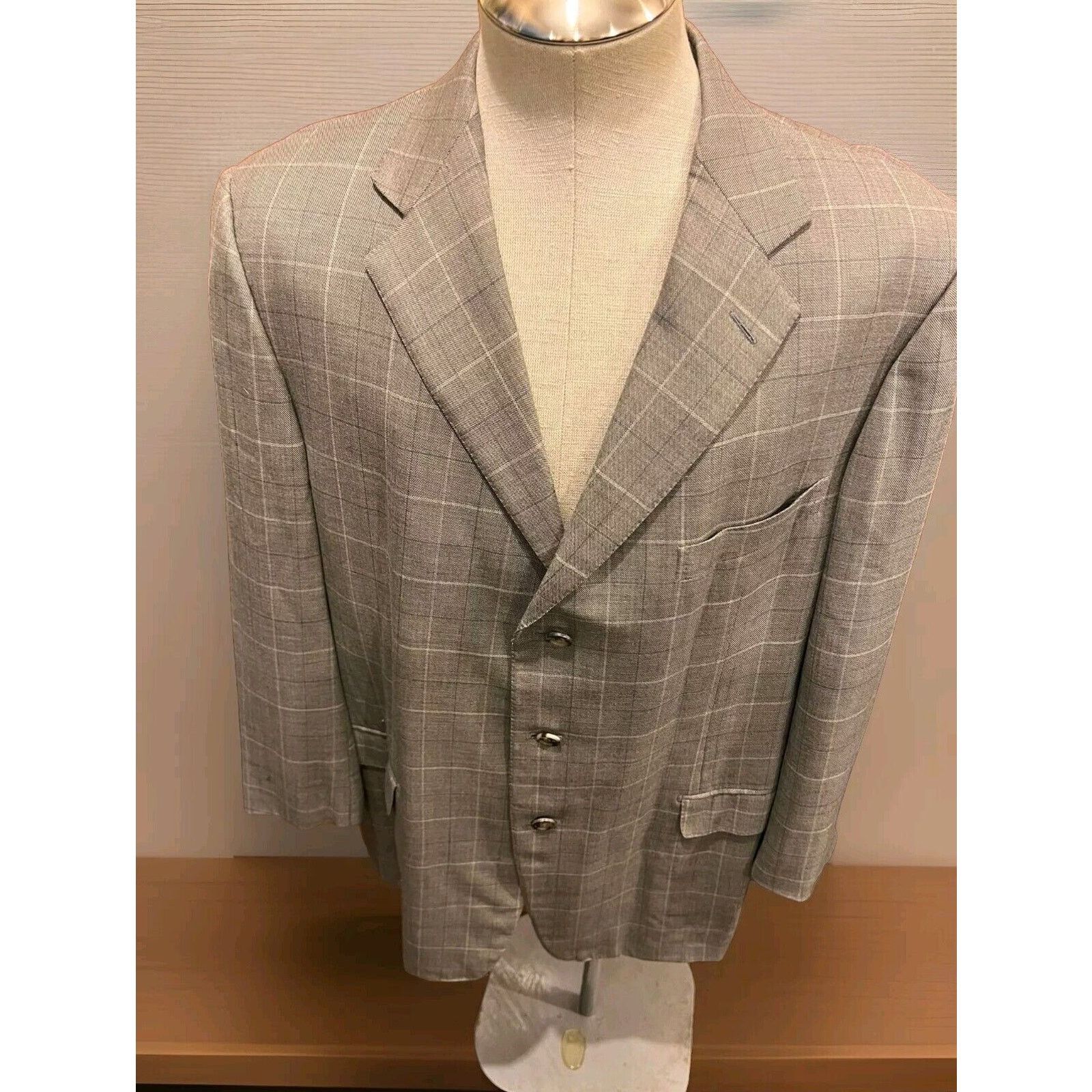 Ermenegildo Zegna ERMENEGILDO ZEGNA Mens Blazer 46S US/56S EU Blazer Size 46S - 1 Thumbnail