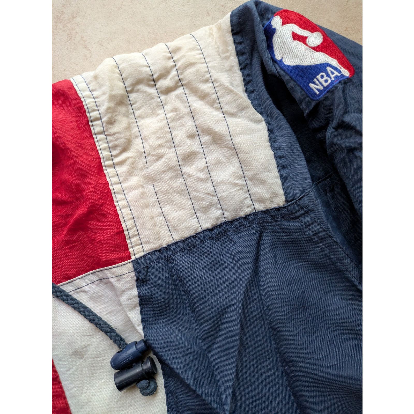 Starter Houston Rockets 90s STARTER Color Block puffer navy NBA vtg Size US XXL / EU 58 / 5 - 10 Thumbnail