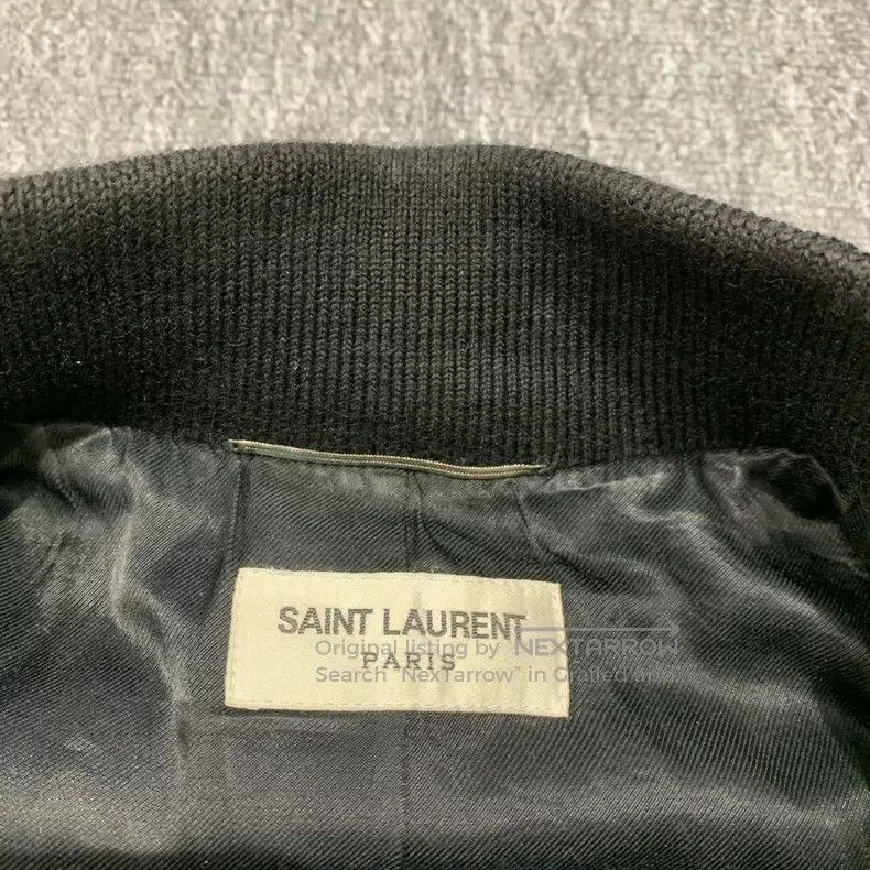 Saint Laurent Paris Saint Laurent Paris Black and White Patchwork Leather Base Size US M / EU 48-50 / 2 - 3 Thumbnail