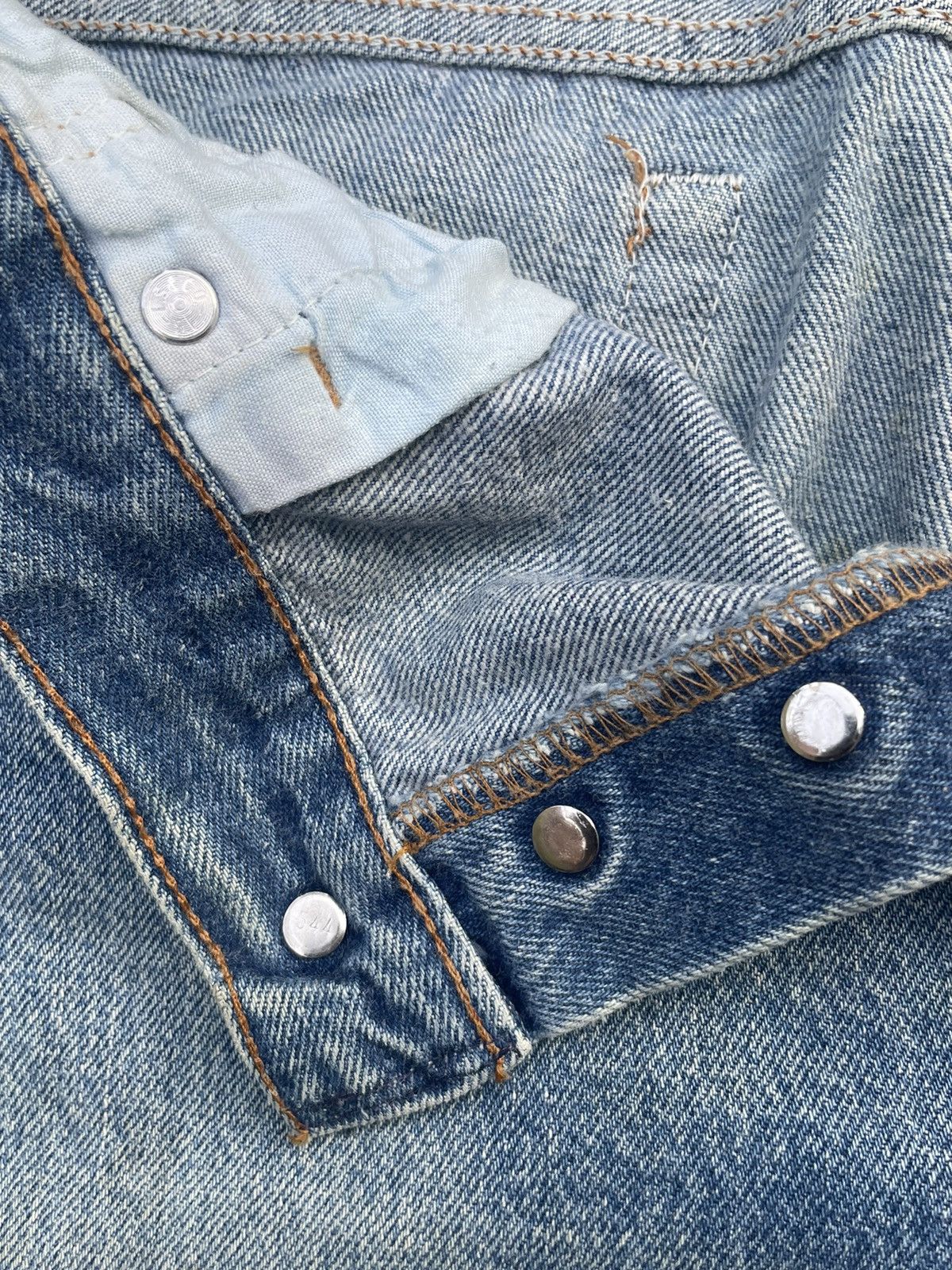 Levi's Vintage 1992 Levis 501 e Usa Size US 33 - 21 Thumbnail