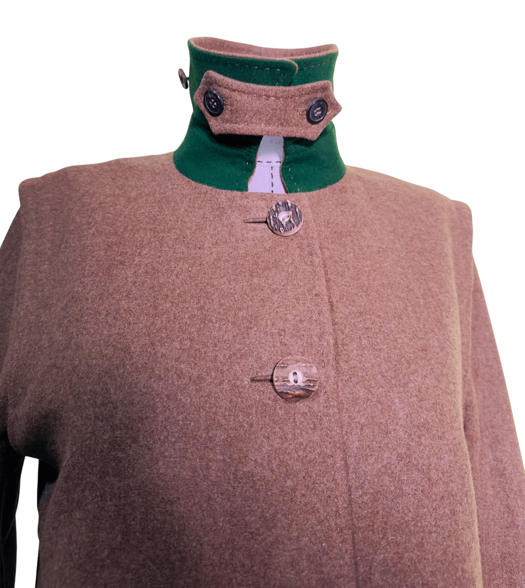 Vintage Habsburg wool brown coat Size M / US 6-8 / IT 42-44 - 6 Thumbnail