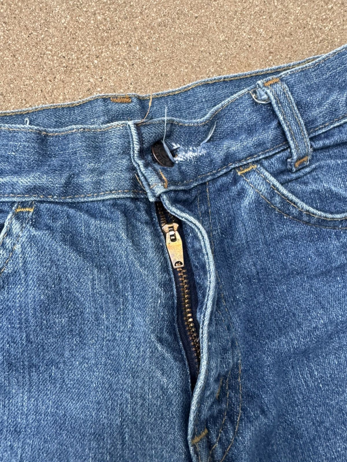 Levi's × Vintage Vtg 70’s Levi’s 784 Orange Tab Bellbottom Flare Jeans 26x29 Size 26" / US 2 / IT 38 - 5 Thumbnail