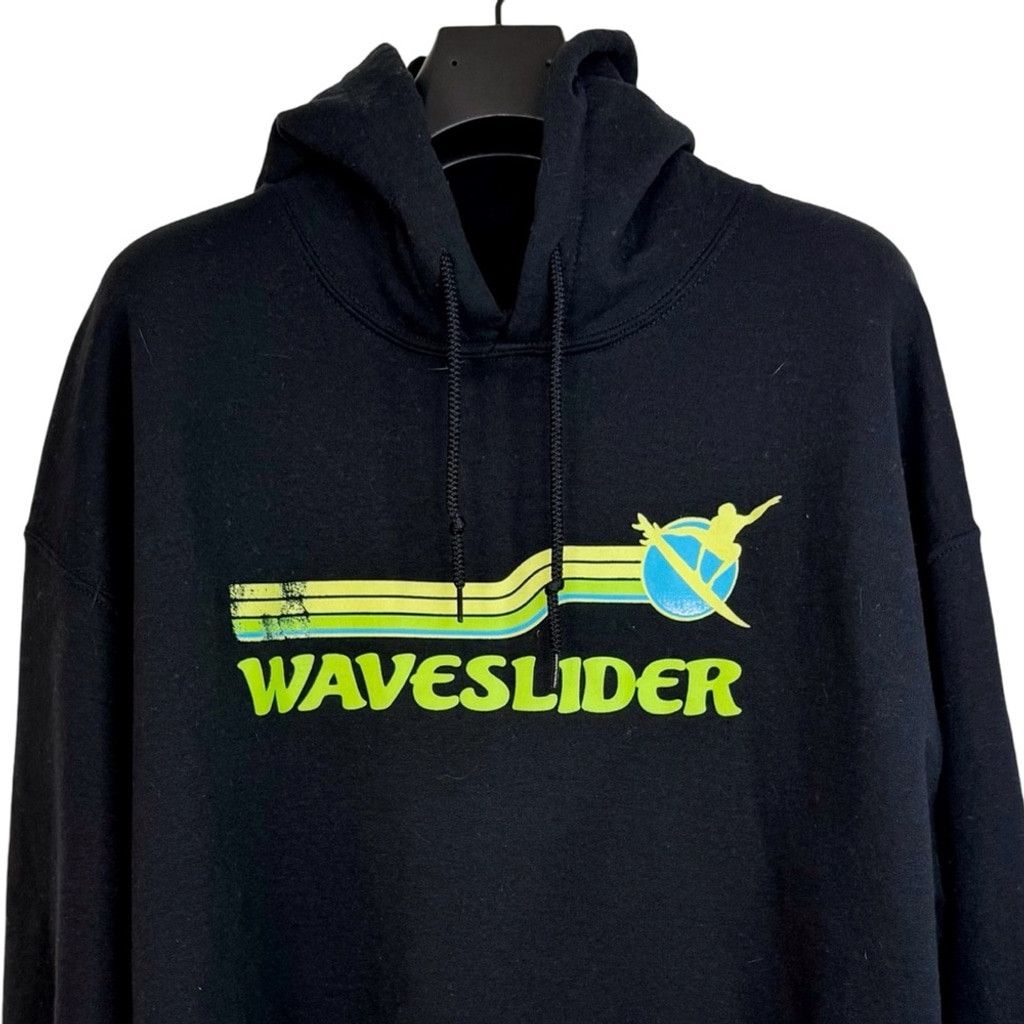 Other NWOT WAVESLIDER Women's Black Hoodie 70's Surf Graphic XL Size XL / US 12-14 / IT 48-50 - 1 Thumbnail