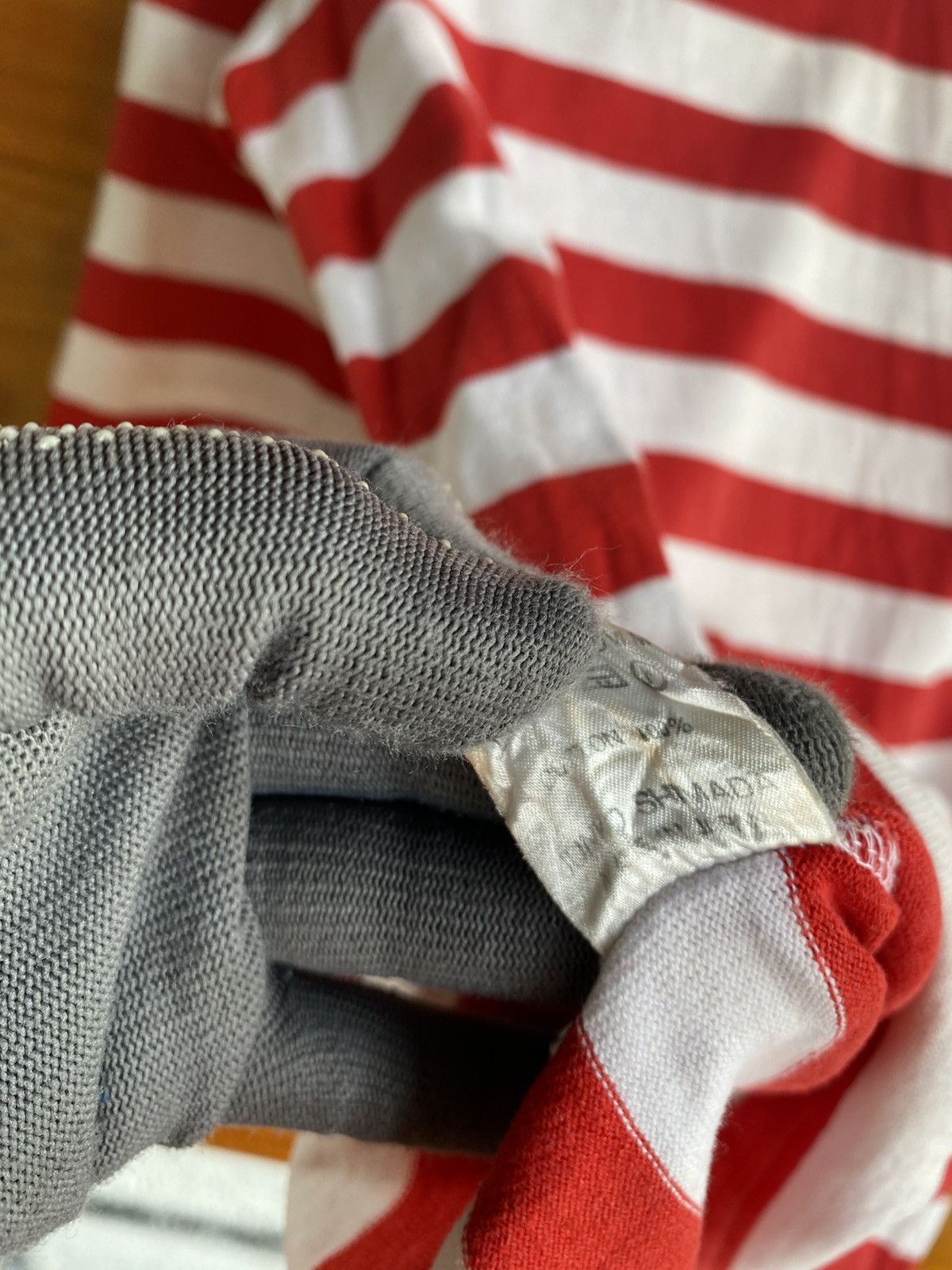 Junko Shimada Vintage Junko Shimada Red White Striped Nautical Shirt Size US M / EU 48-50 / 2 - 13 Thumbnail