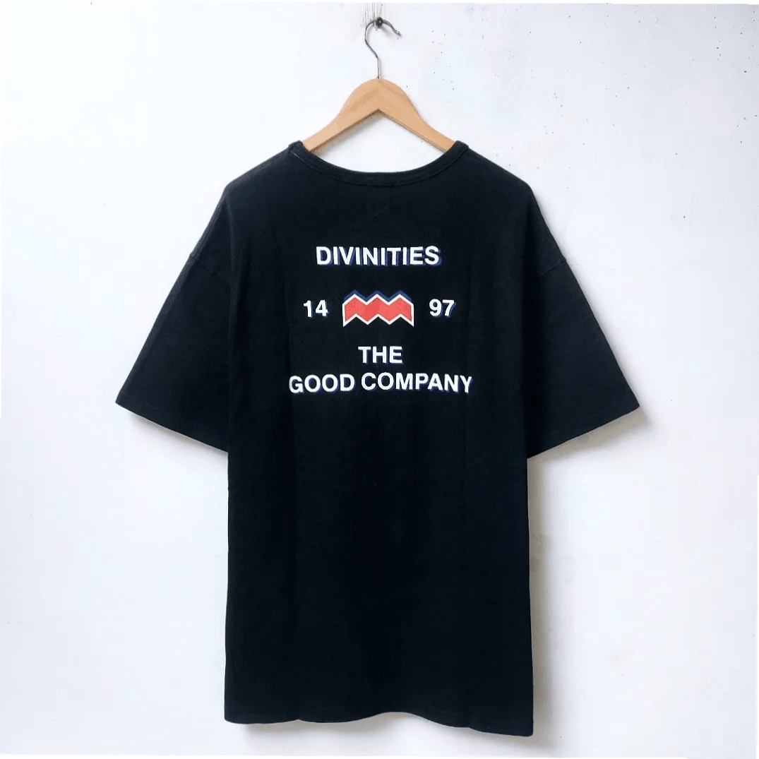 image of The Real Mccoys x Vintage VTG Mccoy Industry Divinities Tshirt in Black, Men's (Size XL)