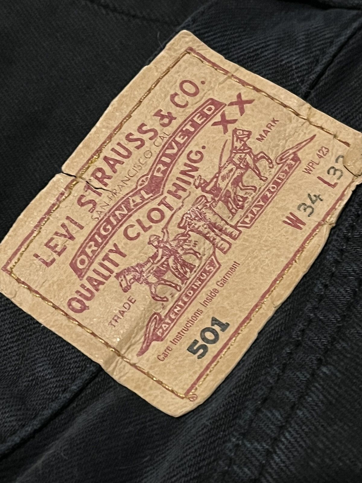 Levi's Distressed Vintage Levis Lot 501 Denim Made In USA Size 34 Size US 34 / EU 50 - 4 Thumbnail