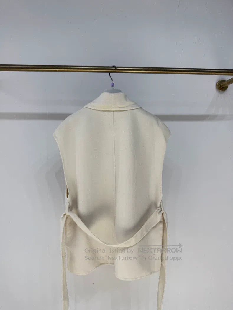 Hermes Hermes Pig Nose Silver Buckle Cashmere Vest Jacket Size XS / US 0-2 / IT 36-38 - 3 Thumbnail