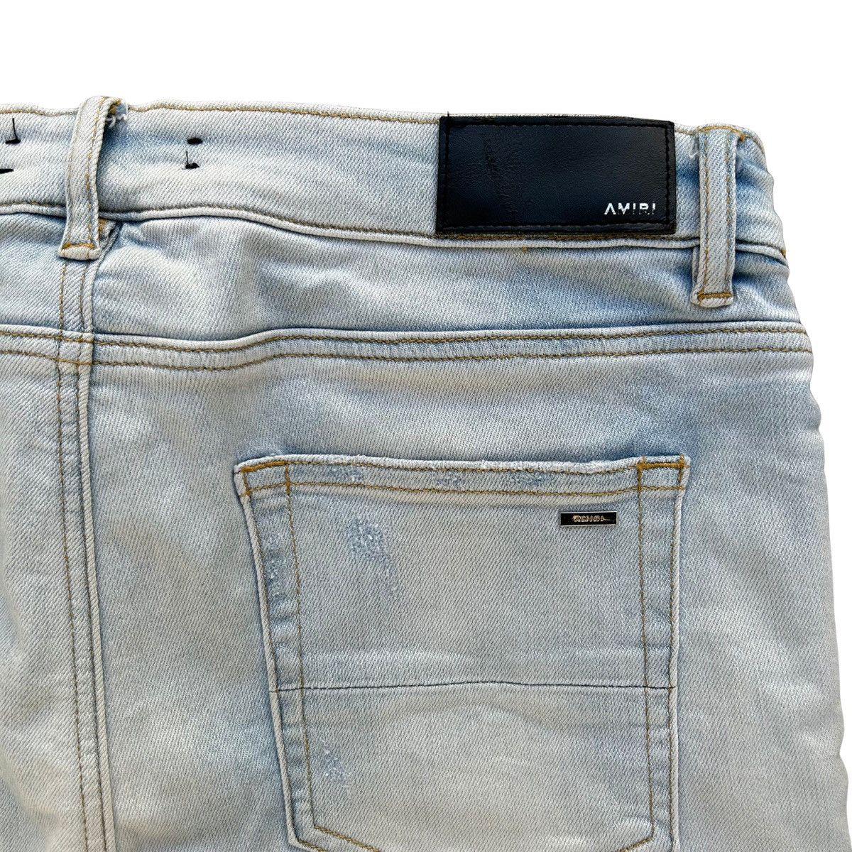 Amiri Amiri MX2 Zipper Distressed Jeans Size 32 Size US 32 / EU 48 - 9 Thumbnail