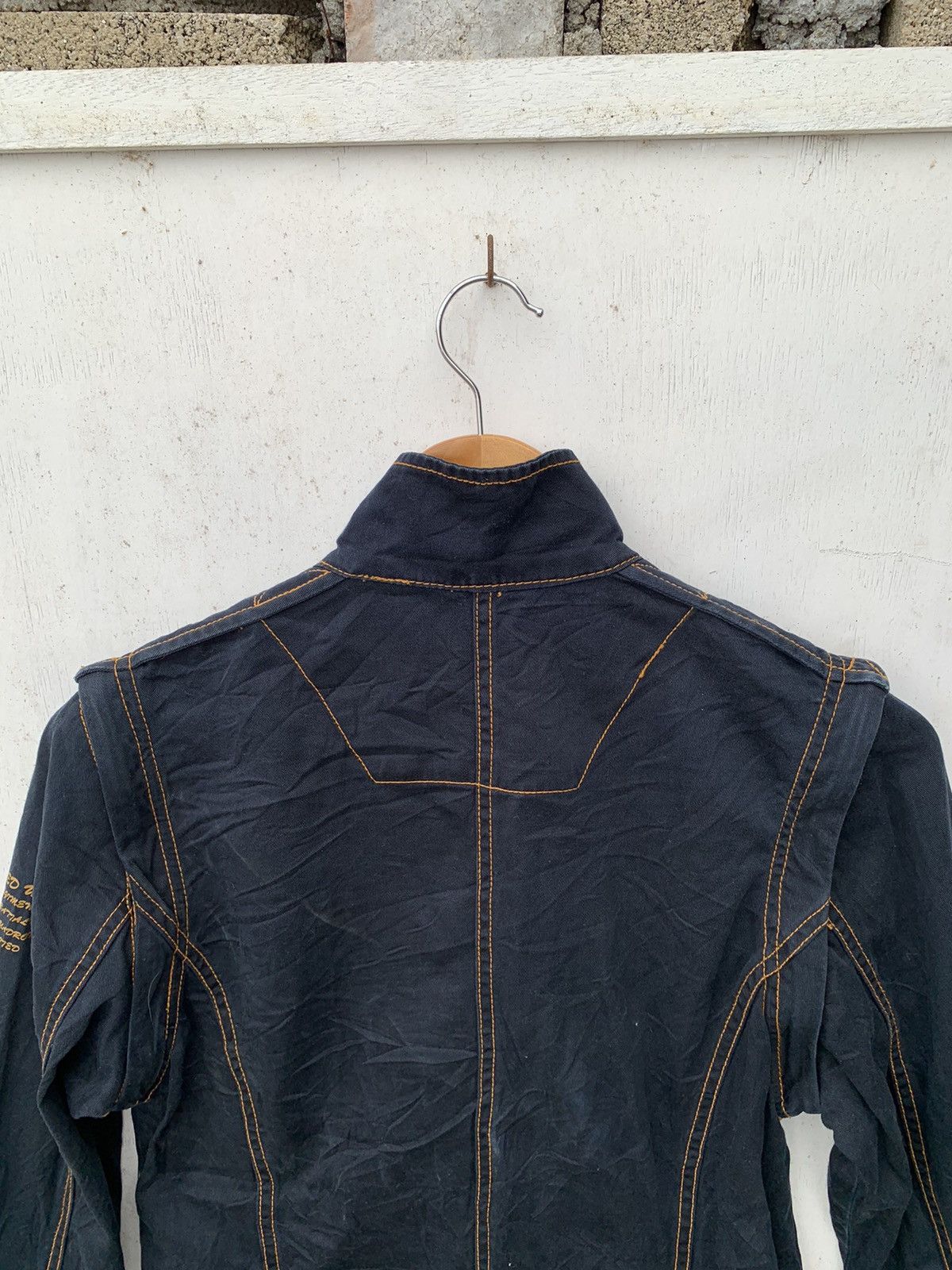 Avirex 🔥Steals 🔥 Avirex Zipper Long Jacket Rare Size L / US 10 / IT 46 - 9 Thumbnail