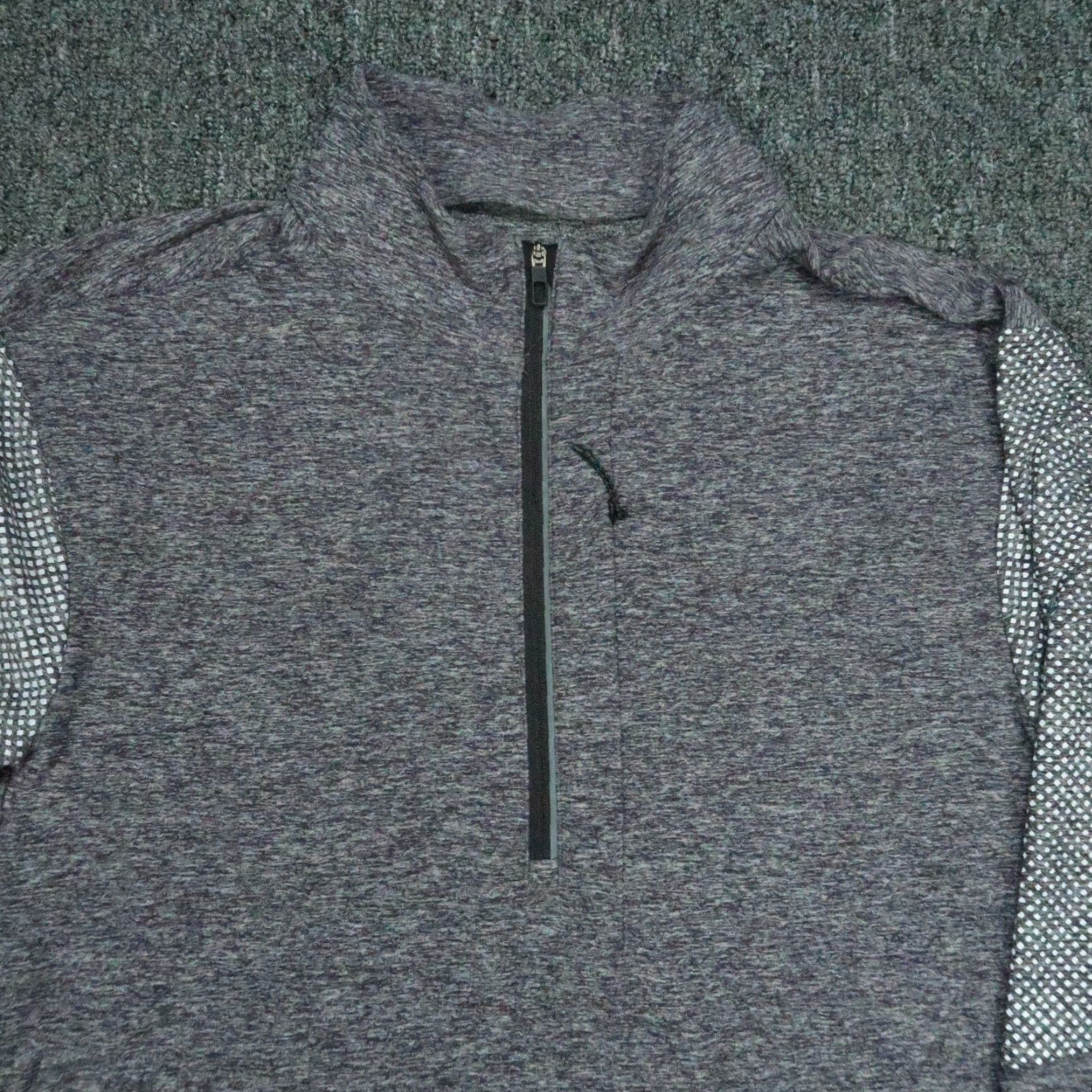 Lululemon Lululemon Pullover Mens Medium Heathered Gray Surge Warm Half Zip Pocket Size US M / EU 48-50 / 2 - 2 Thumbnail