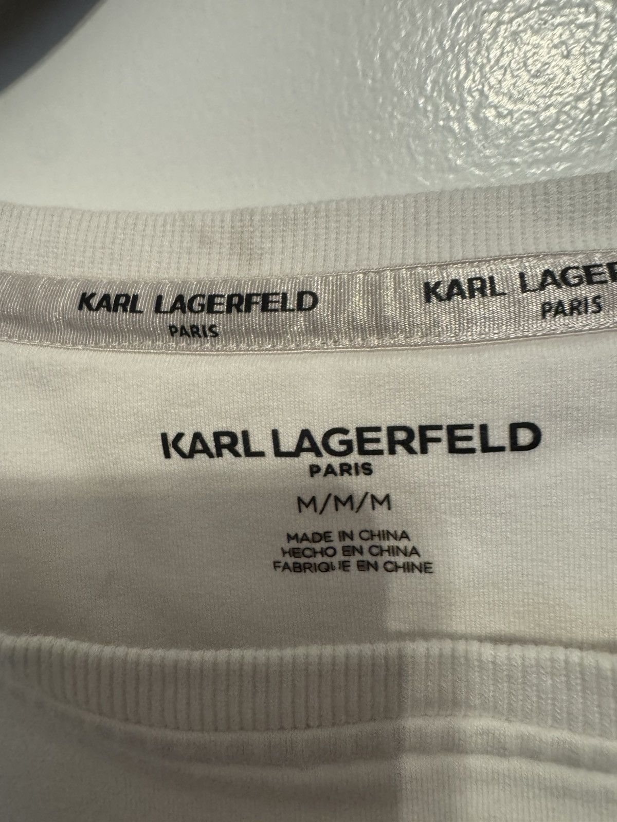 Karl Lagerfeld Karl Lagerfeld Paris Black Tie Emoji Sweatshirt Size Medium Size M / US 6-8 / IT 42-44 - 3 Thumbnail