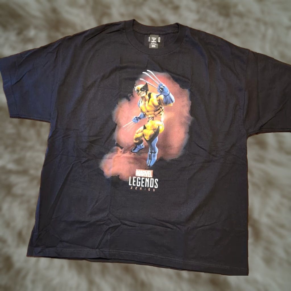 Vintage X Men Marvel Legends Series Wolverine T-Shirt Mens 2XL Black New with Tags Size US XXL / EU 58 / 5 - 1 Thumbnail