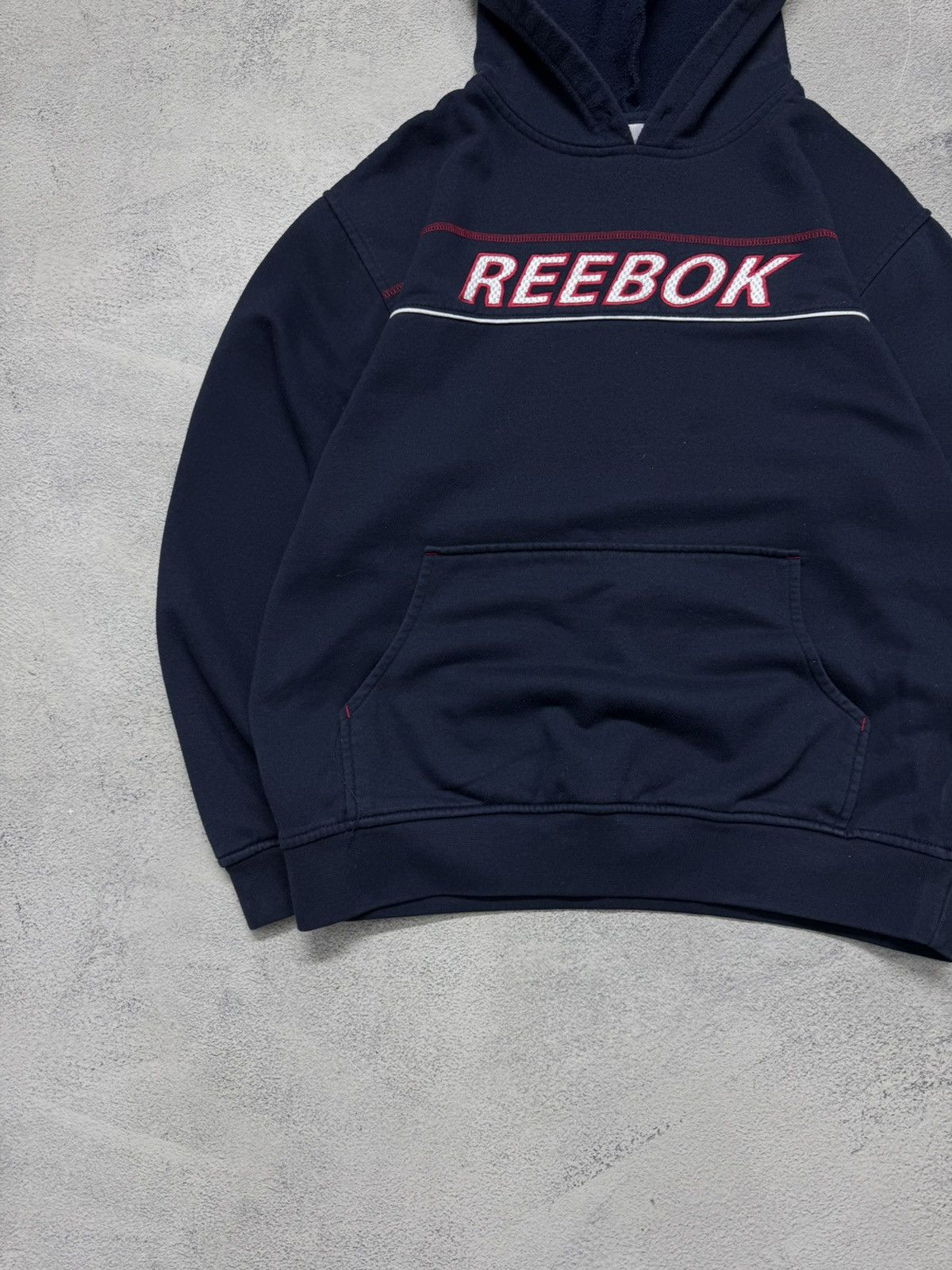 Reebok Vintage Reebok Big Logo Hoodie Size US M / EU 48-50 / 2 - 8 Thumbnail