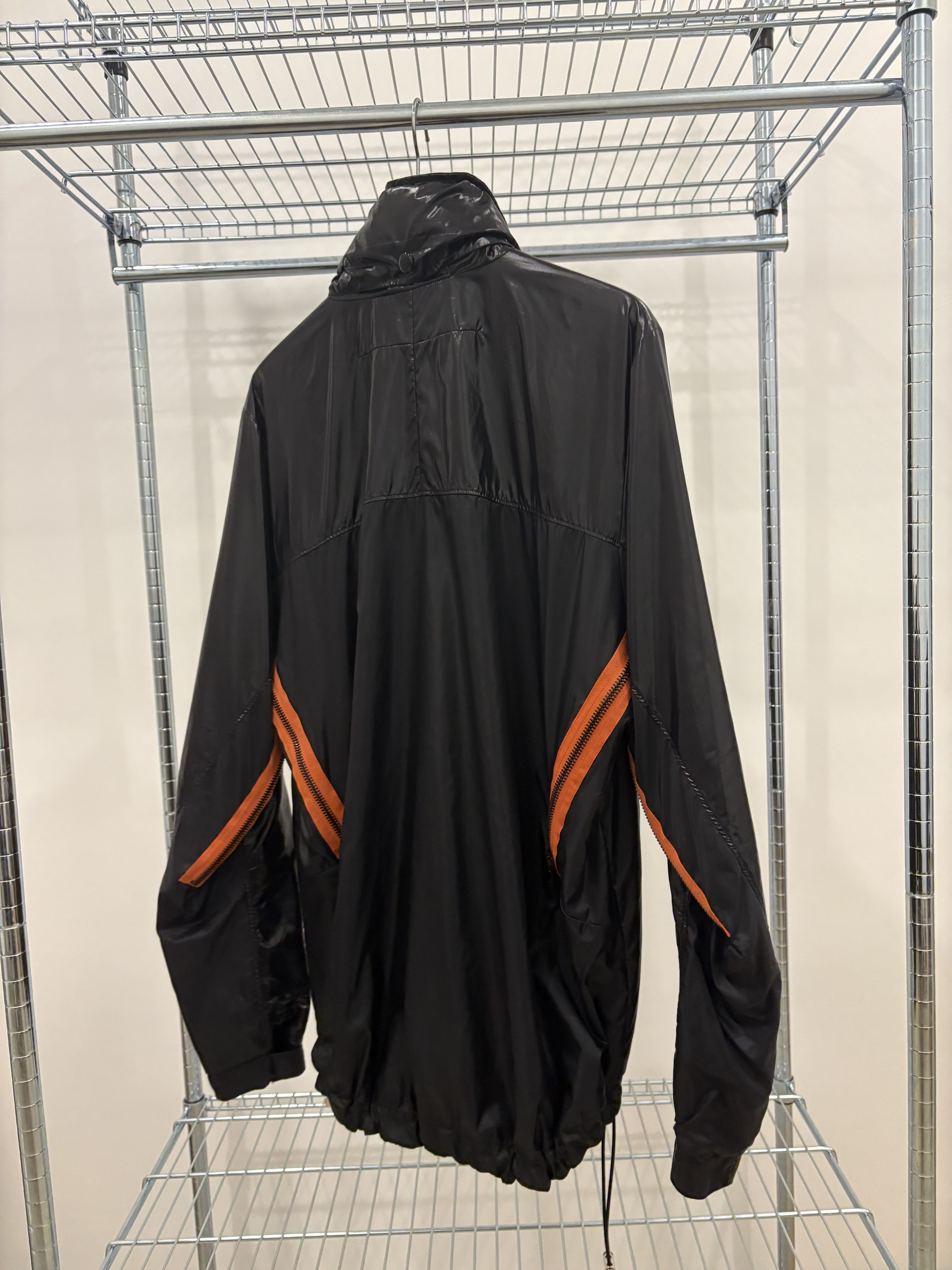 Gucci Nylon Riders Jacket / Windbreaker with Orange Stripes Size US XL / EU 56 / 4 - 2 Thumbnail