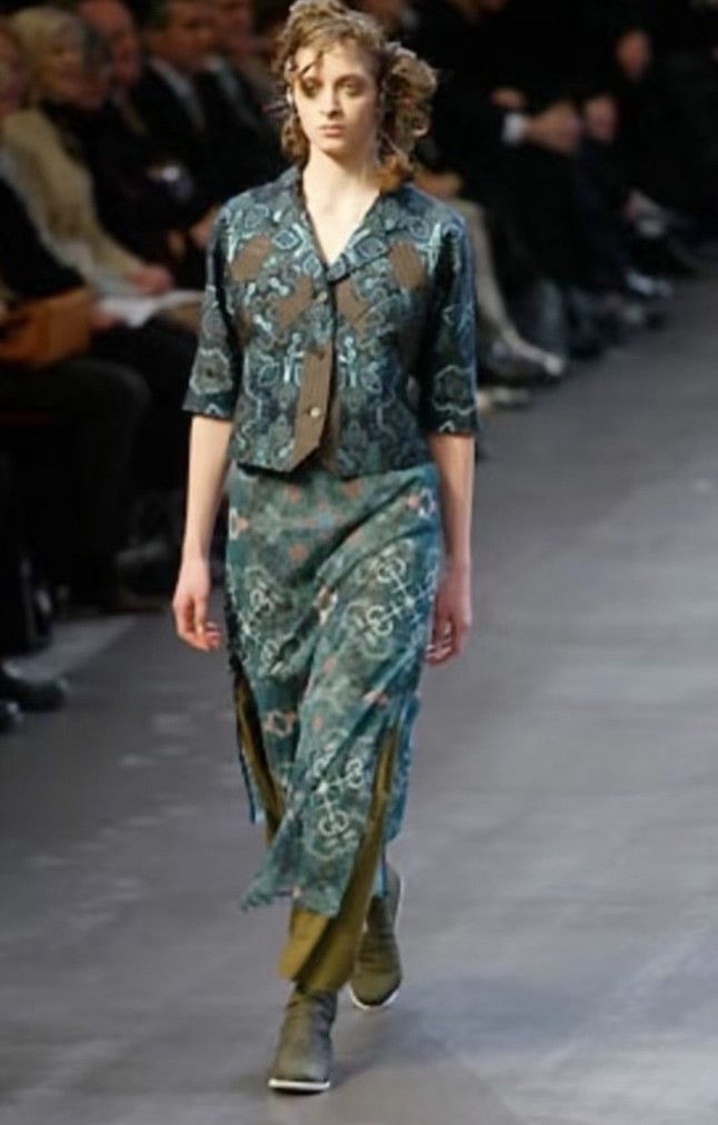 Issey Miyake ISSEY MIYAKE 02FW Church Light and Shadow Series Long Dres Size 28" / US 6 / IT 42 - 5 Thumbnail