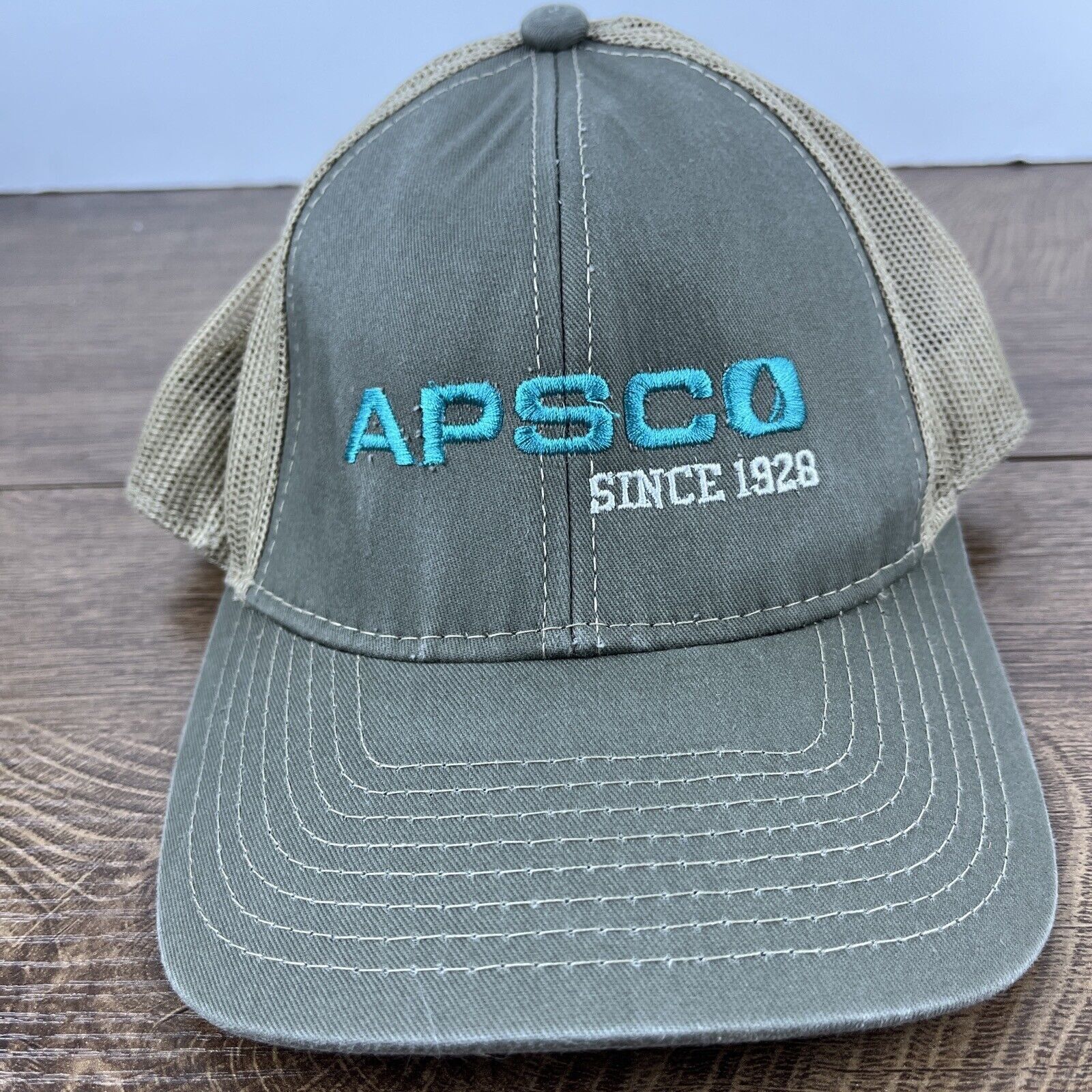 Other Apsco Hat Apsco 1928 Hat Gray Hat Adjustable Gray Adult Size Size ONE SIZE - 1 Thumbnail