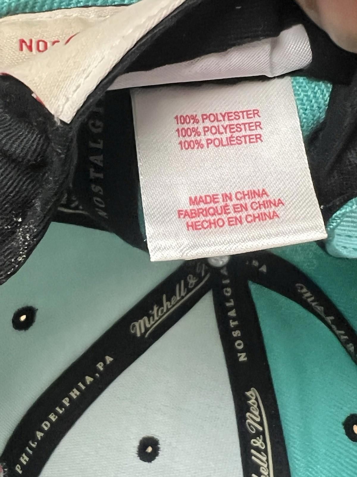 Mitchell & Ness Mitchell Ness San Antonio Spurs Teal Pink Snapback NBA Size ONE SIZE - 9 Thumbnail