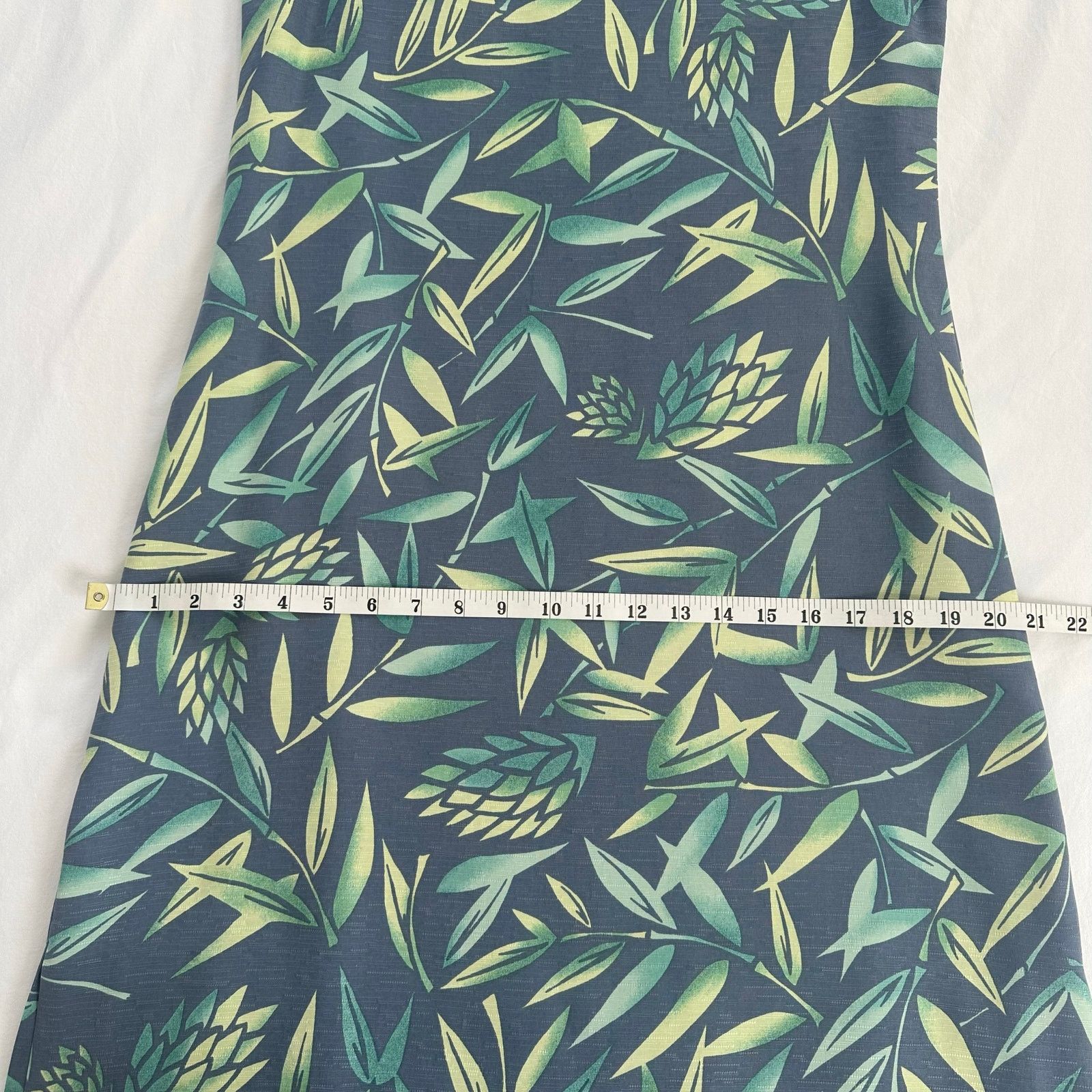 Tommy Bahama Tommy Bahama Blue 100% Silk Maxi Dress Vintage 90s Size 8 Size M / US 6-8 / IT 42-44 - 9 Thumbnail